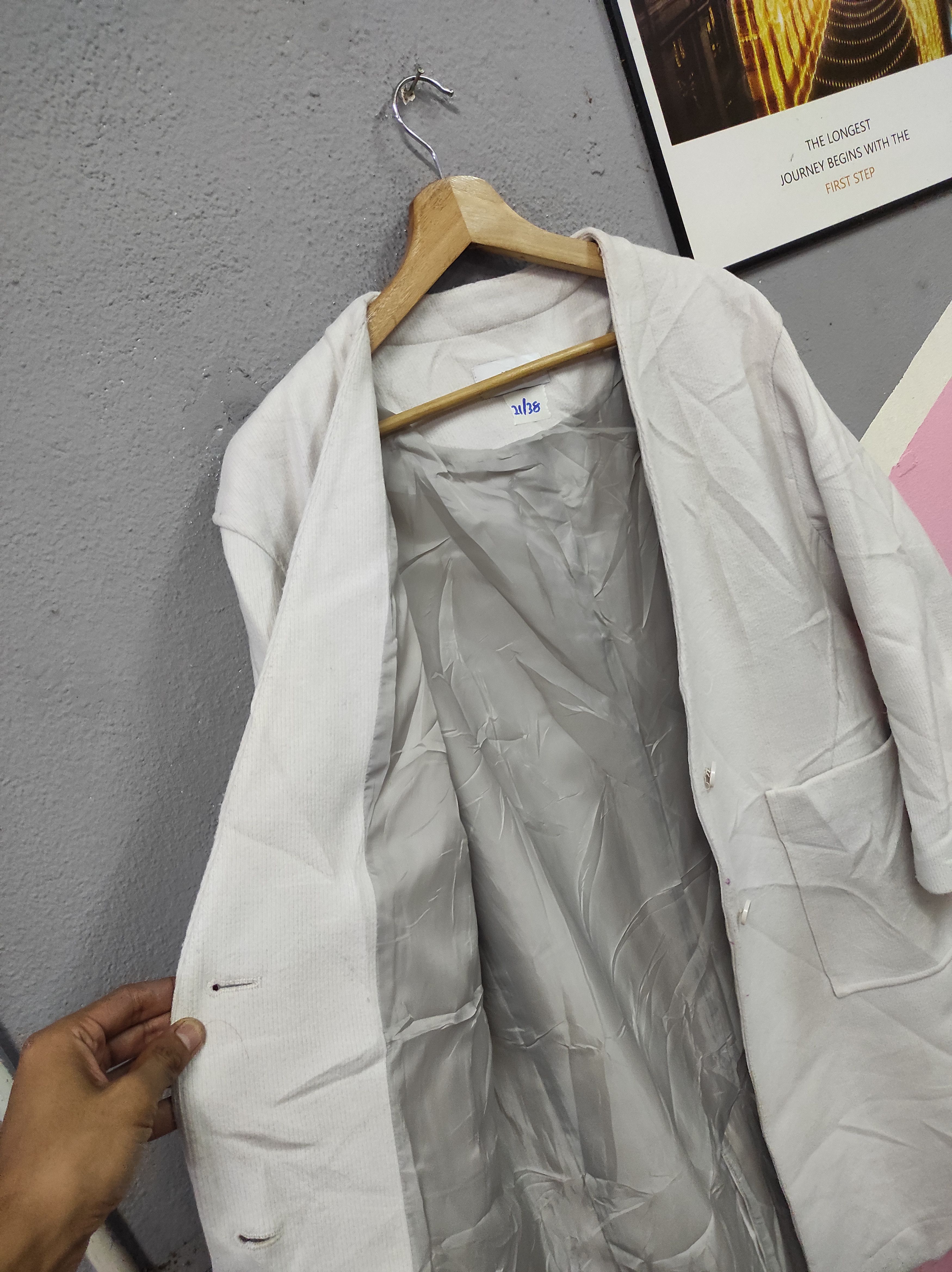 Japanese Brand × MOUSSY AZUL BY MOUSSY OVERCOAT LONG JACKET Size S / US 4 / IT 40 - 3 Thumbnail