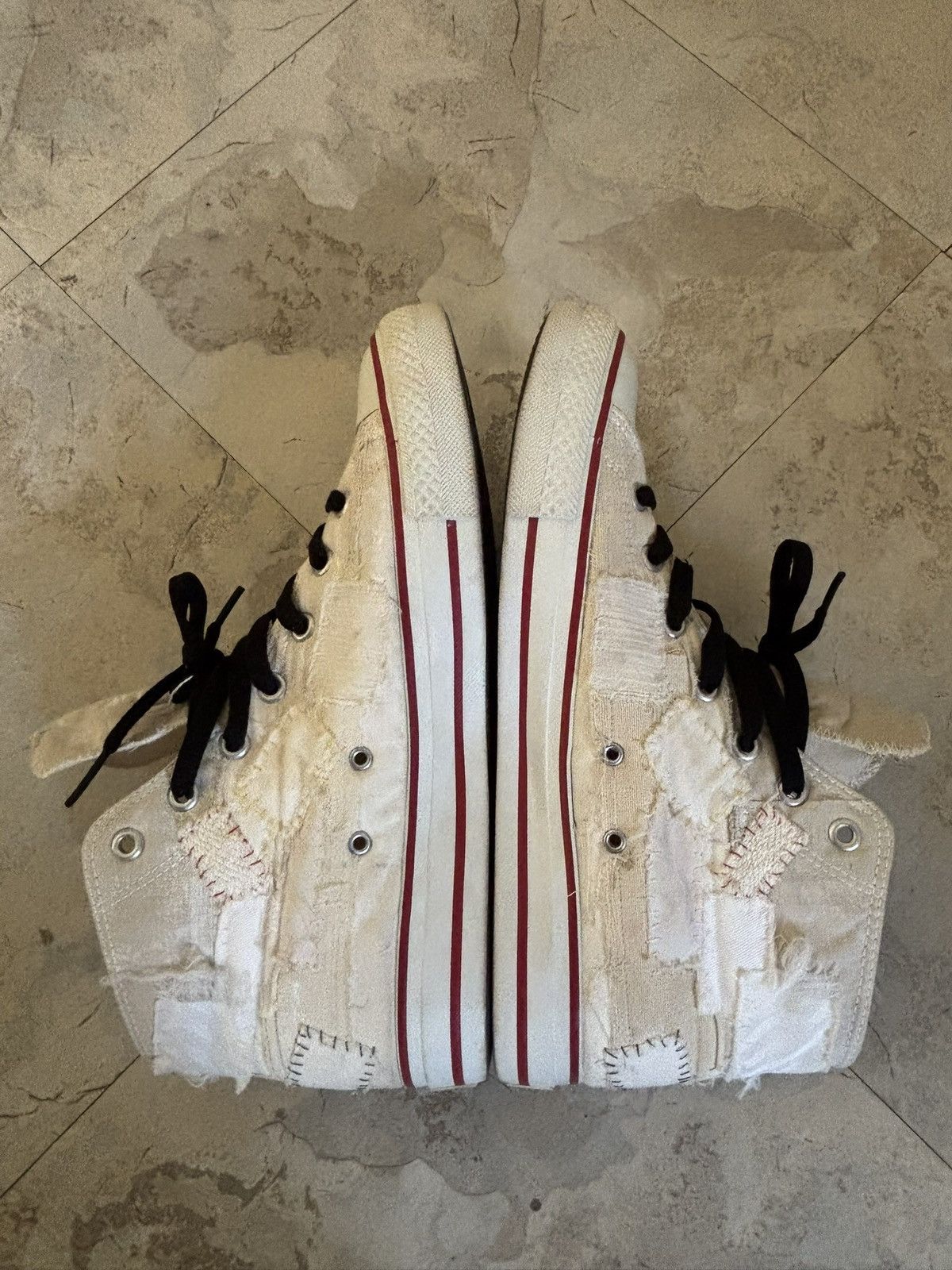 Undercover Undercover SS03 White “Scab” Converse Size US 9 / EU 42 - 2 Thumbnail