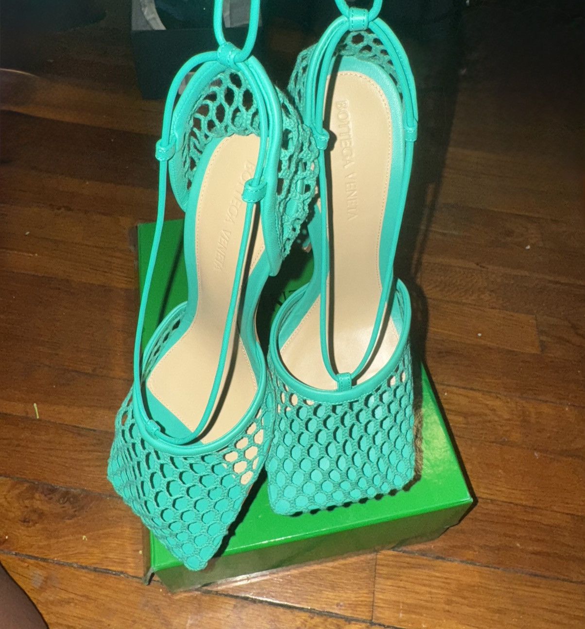 Bottega Veneta BOTTEGA VENETA Stretch Ankle Strap Sandals Size US 8 / IT 38 - 5 Thumbnail