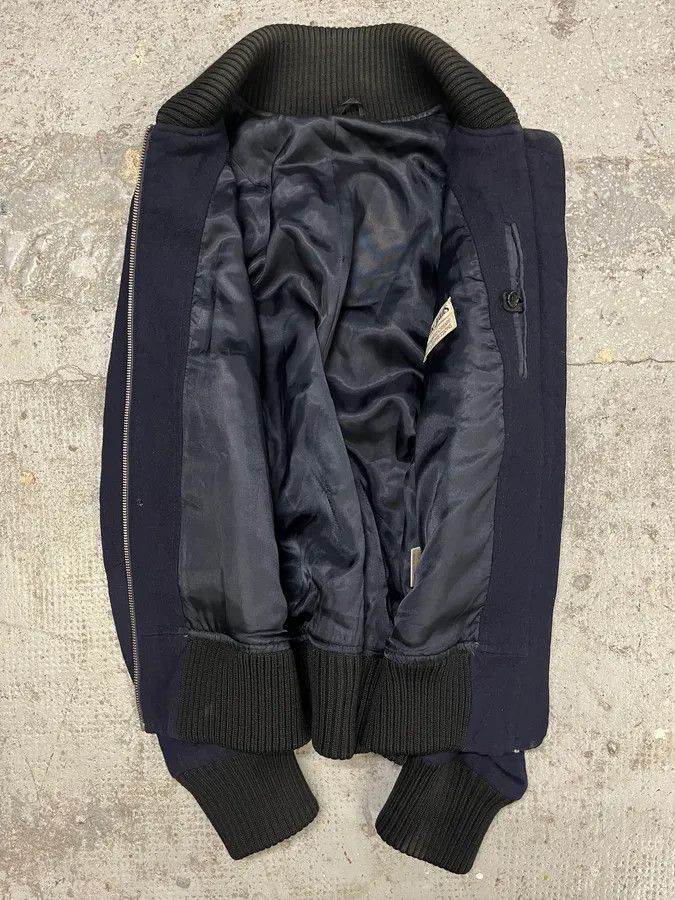 Acne Studios × Vintage AW2007 Acne Studios Wool Navy Bomber Size US M / EU 48-50 / 2 - 6 Thumbnail