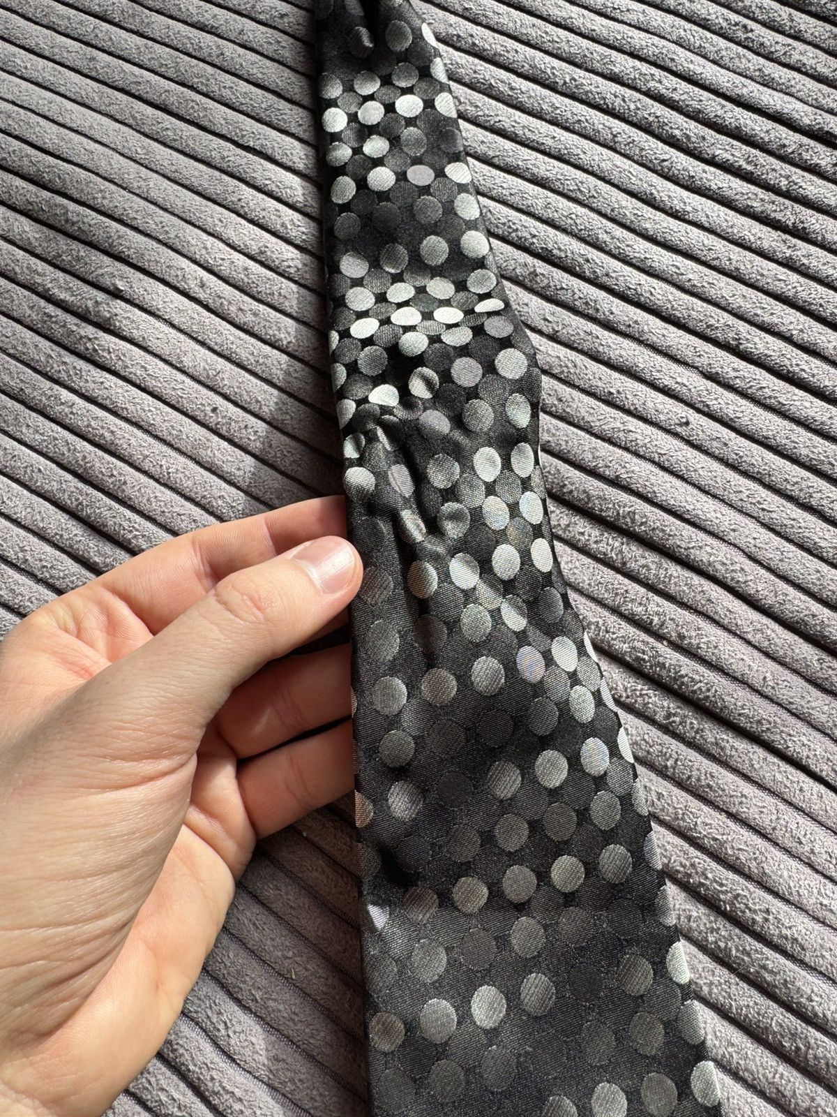 Kenzo Kenzo Homme Cravatte Silk Tie Casual Polka Dot Design Luxury Size ONE SIZE - 5 Thumbnail