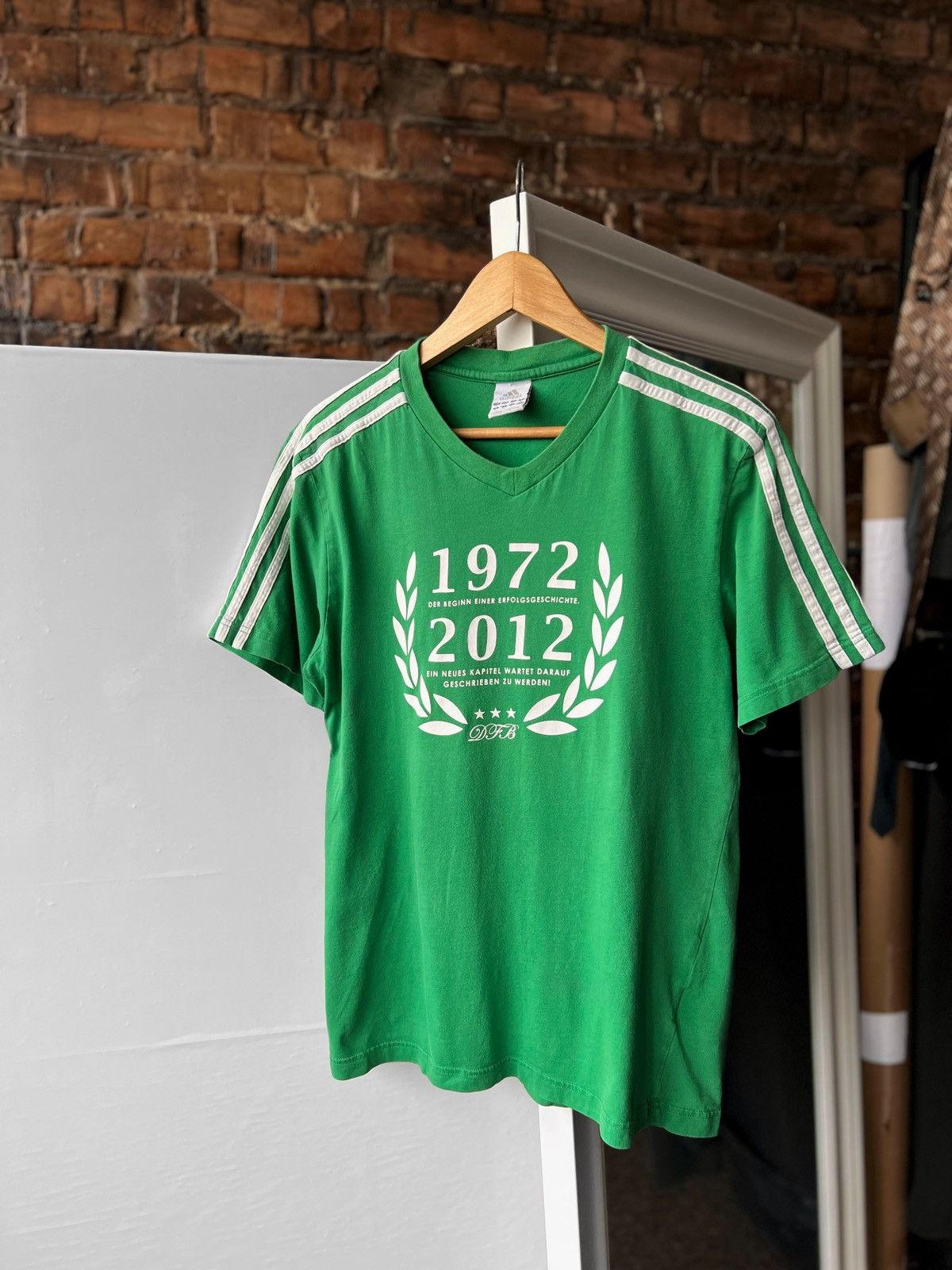 Adidas Adidas Germany Away Short Sleeve T-Shirt Euro 2012 Green | Grailed