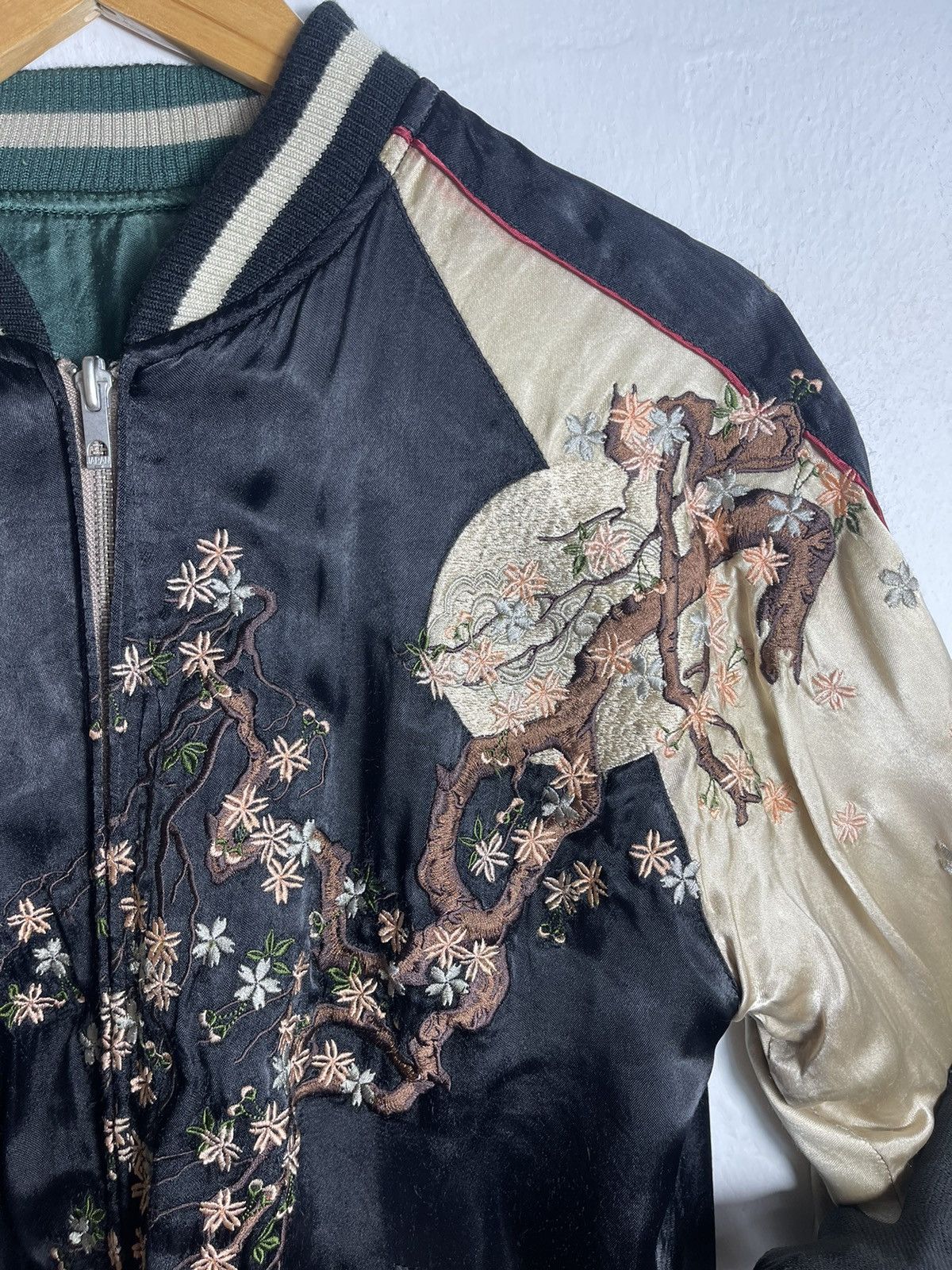 Japanese Brand × Vintage Vintage Japanese Brand Satori Sukajan reversible jacket Size US M / EU 48-50 / 2 - 13 Thumbnail
