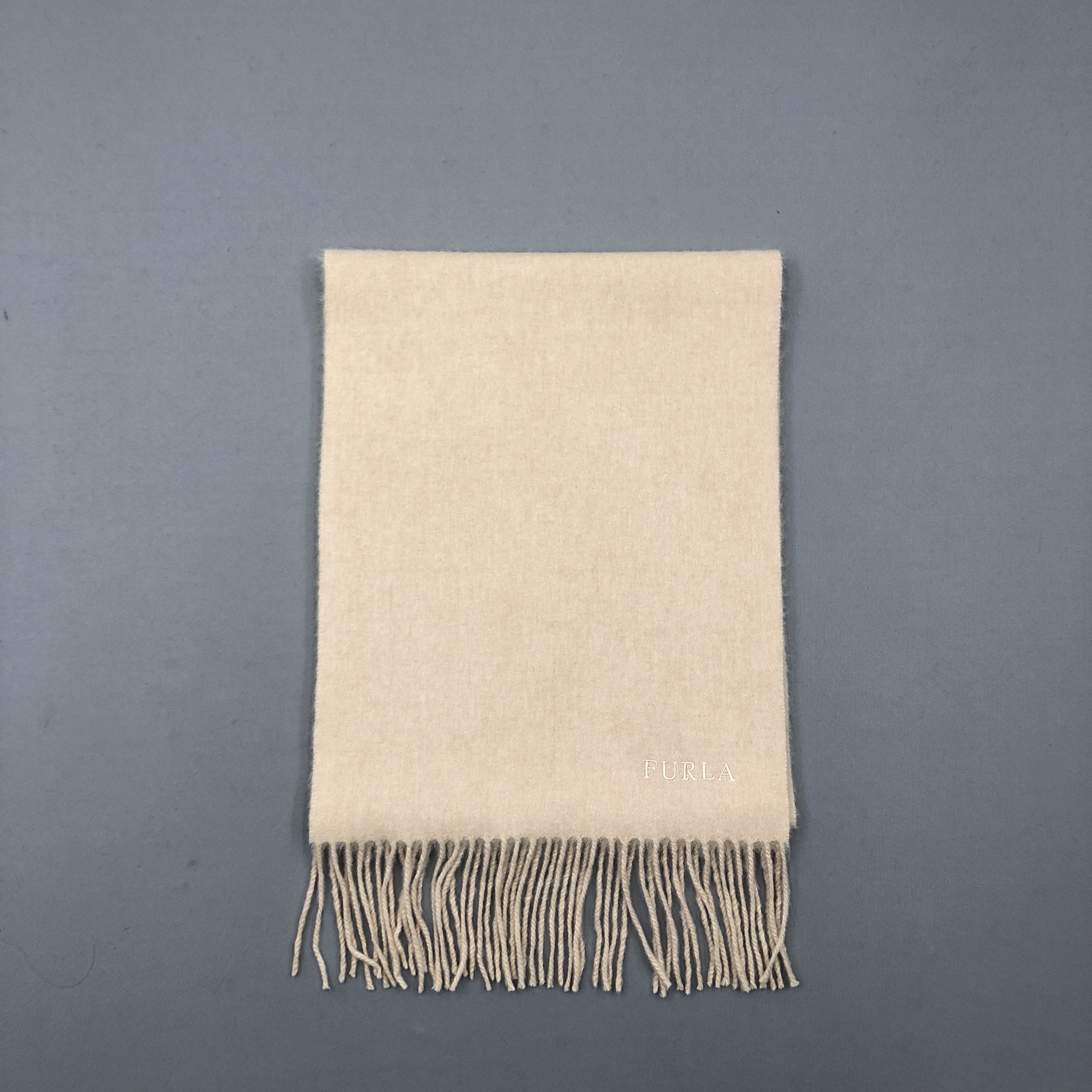 Furla Vintage Furla Scarf Muffler Wool Cashmere Scarves Size ONE SIZE - 3 Thumbnail