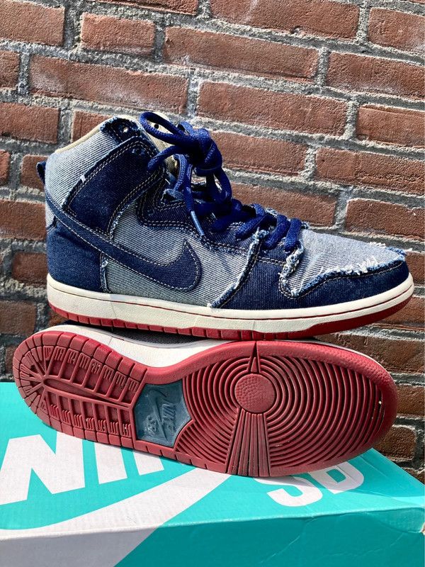 Nike dunk sb denim reese forbes US 9 skateboarding Size US 9 / EU 42 - 7 Thumbnail
