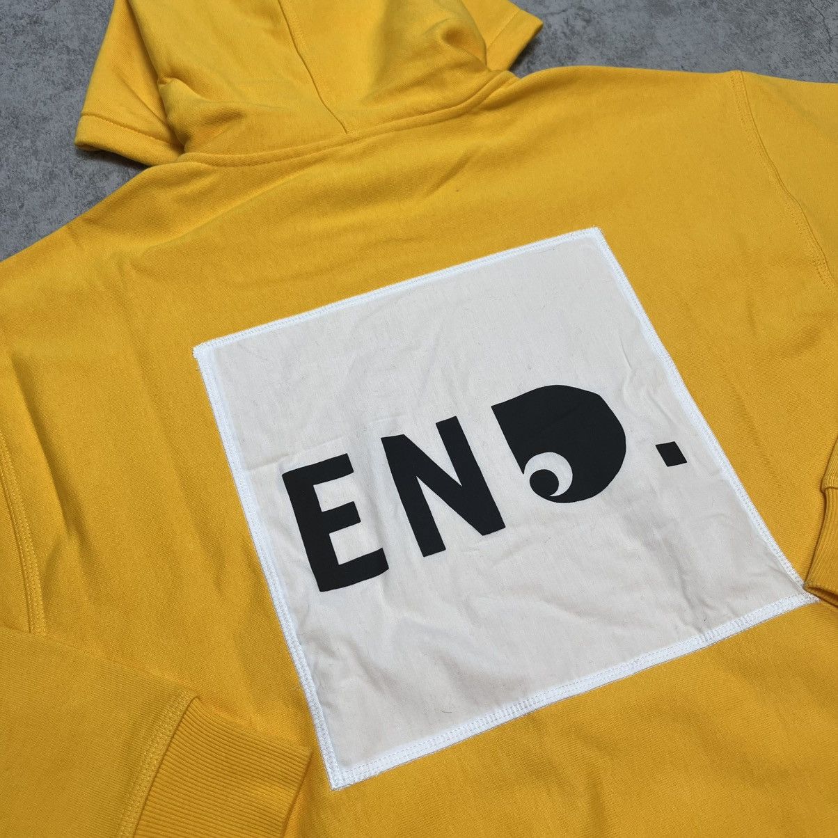 Carhartt Wip × END. Carhartt WIP x END American Logo Hoodie Heavyweight, Yellow Size US XL / EU 56 / 4 - 6 Thumbnail