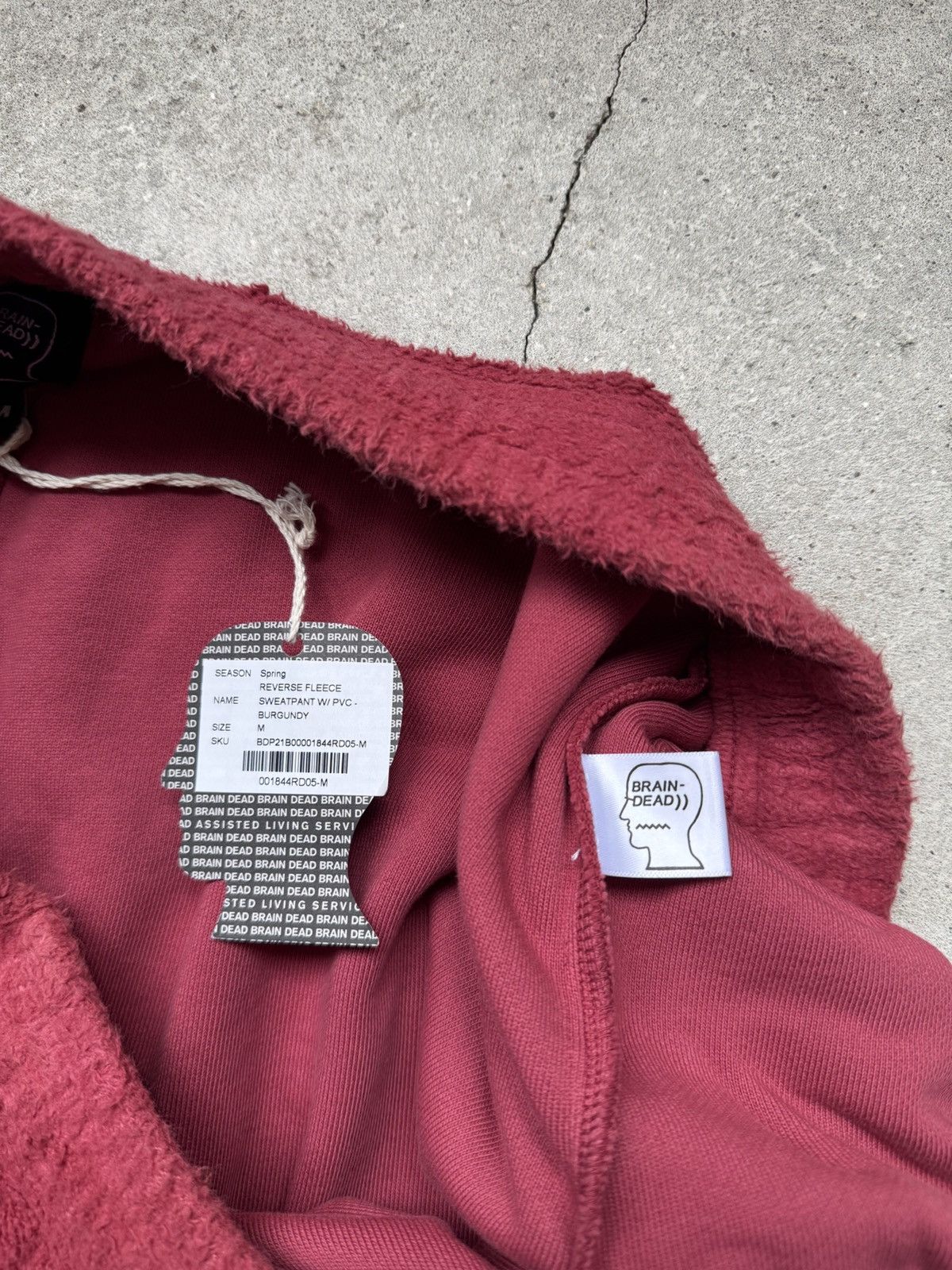 Brain Dead Brain Dead Reverse Fleece Sweapants Size US 32 / EU 48 - 12 Thumbnail