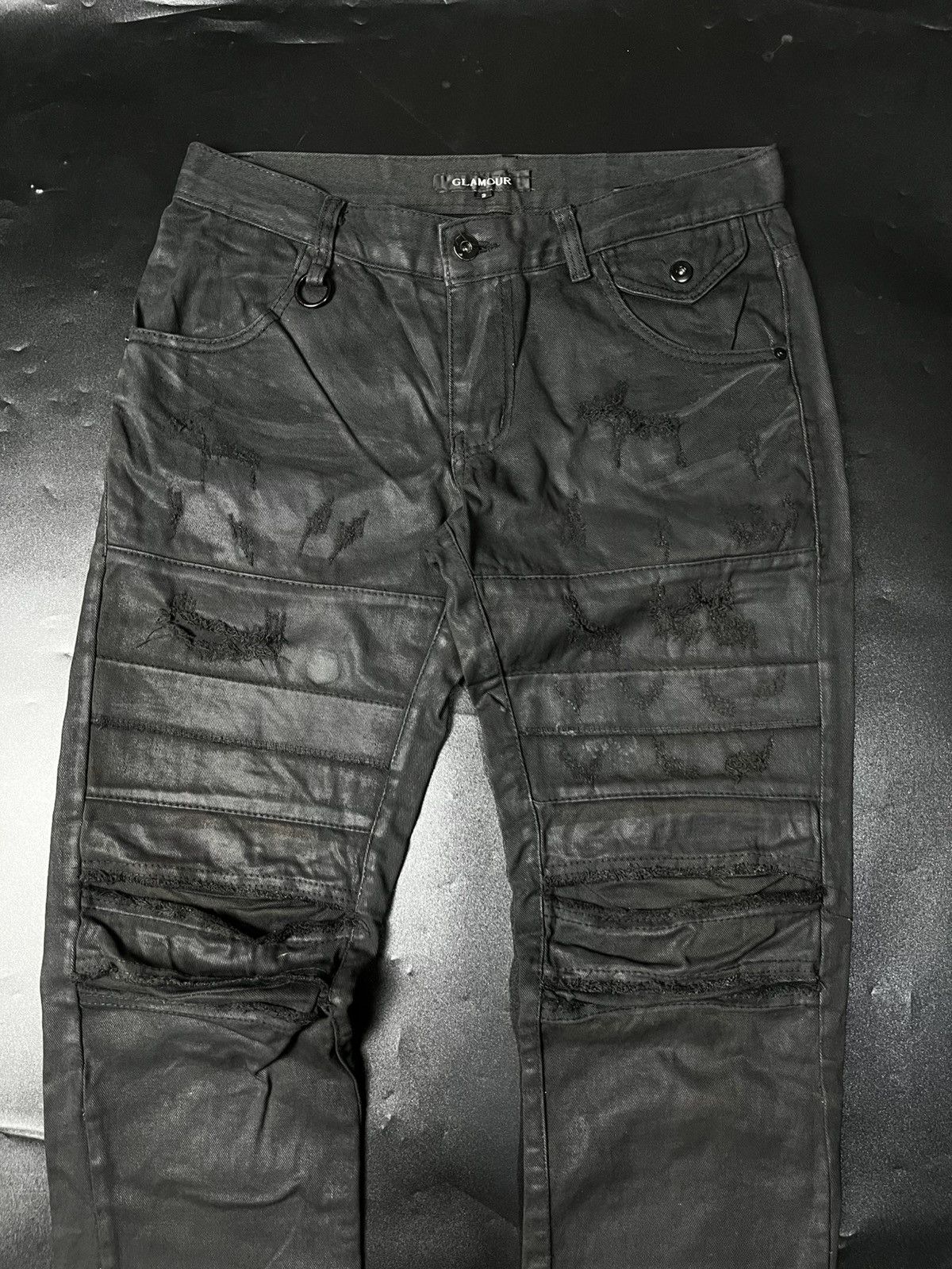 If Six Was Nine × Japanese Brand Japanese Glamoursim Distressed punk jeans Size US 30 / EU 46 - 3 Thumbnail