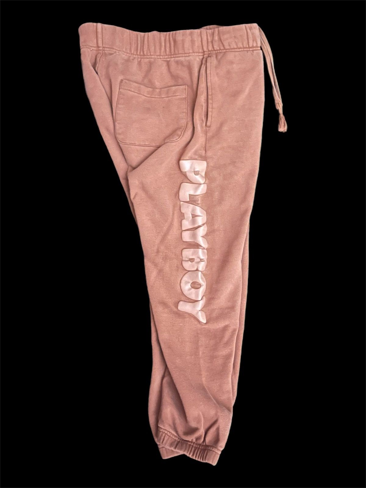 Playboy × Vintage Women’s Brown Playboy Sweatpants Medium Size 30" / US 8 / IT 44 - 4 Thumbnail