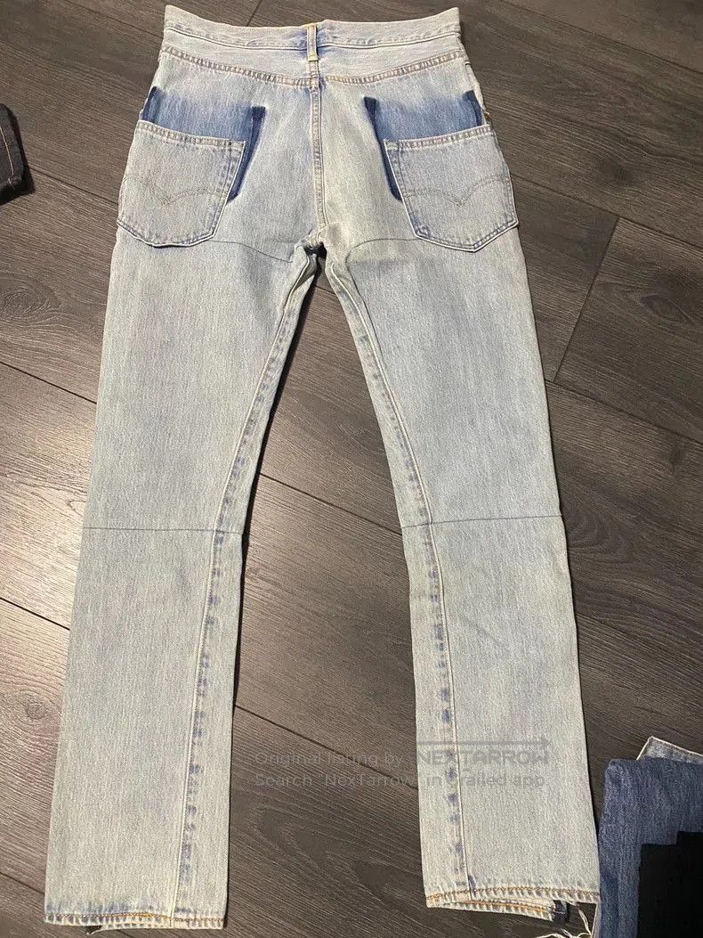 Vetements Deconstructed Denim Pants by Vetements. Size US 34 / EU 50 - 2 Thumbnail