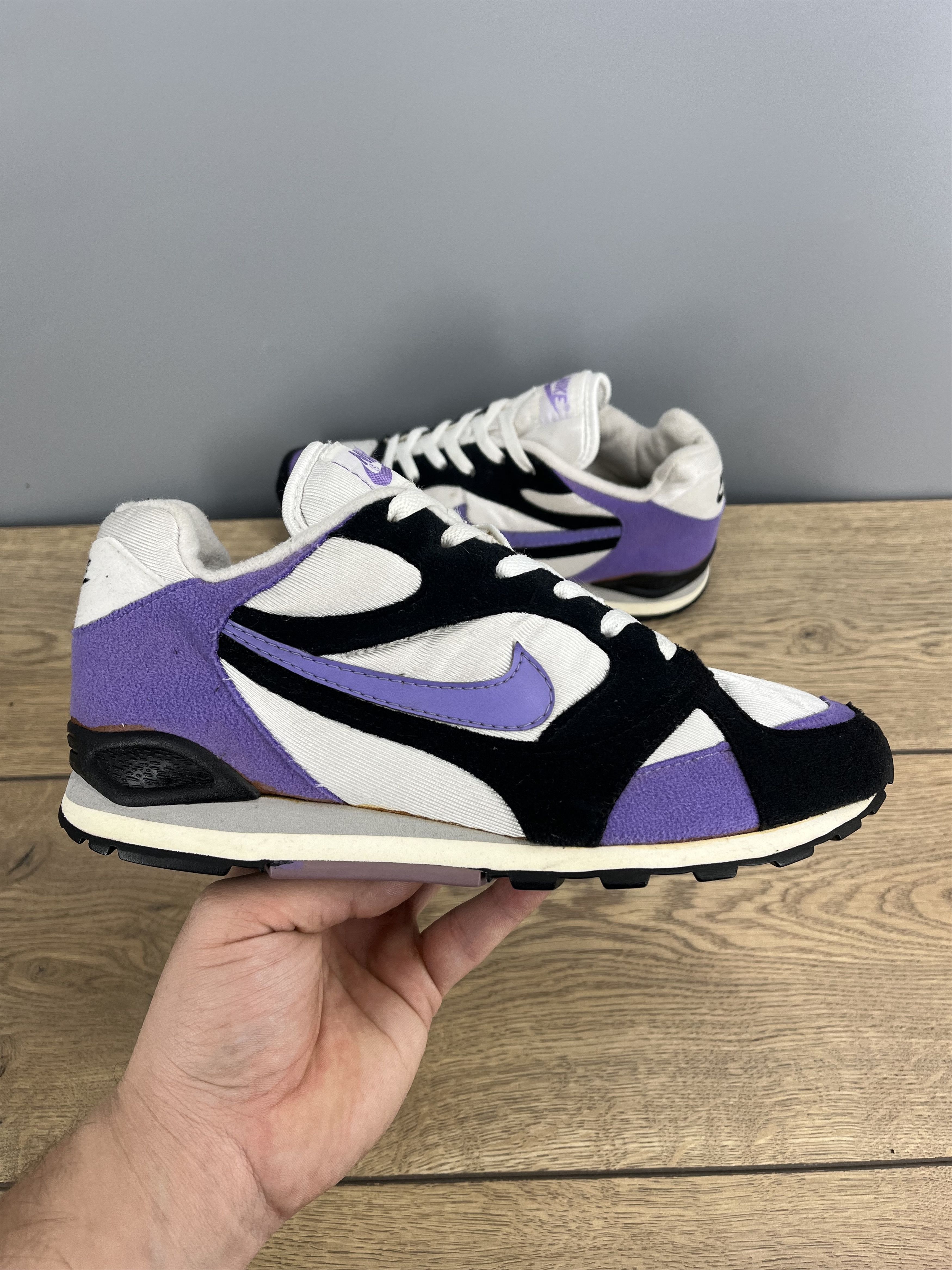 Nike Vintage Nike Air Waffle City OG Purple Black White US 7.5 Size US 7.5 / EU 40-41 - 2 Thumbnail