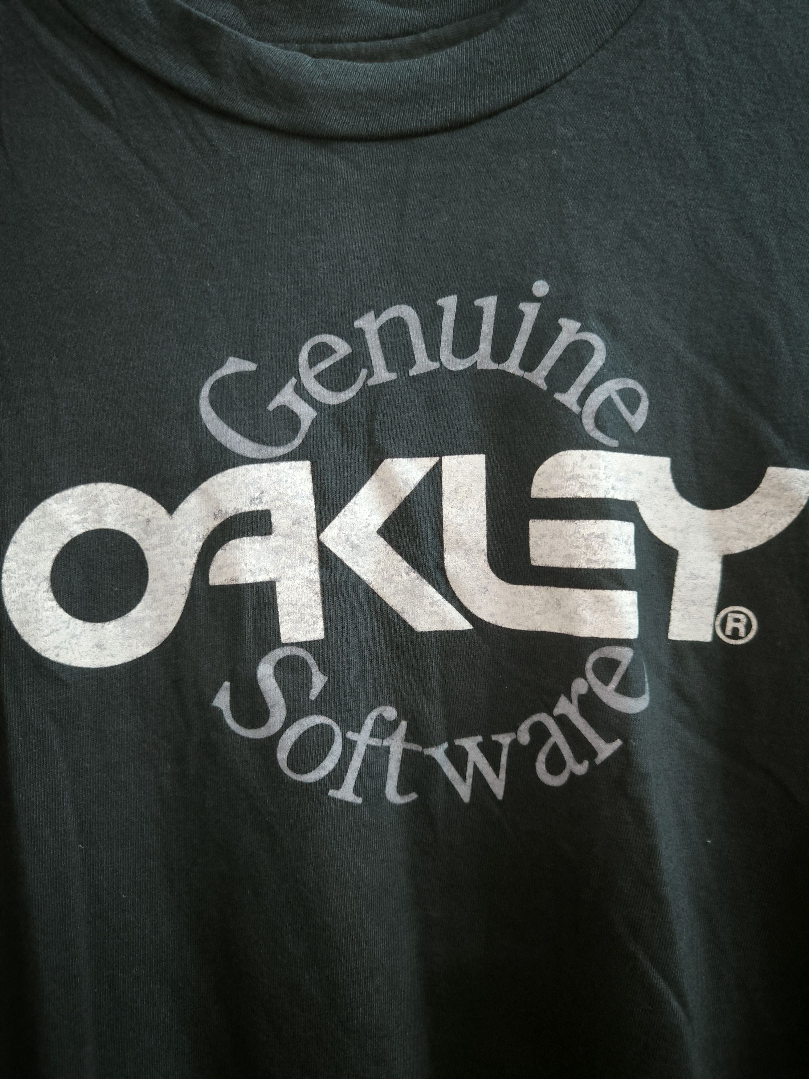 Hanes × Oakley × Vintage Software Longsleeve Black Tee Size US L / EU 52-54 / 3 - 11 Thumbnail