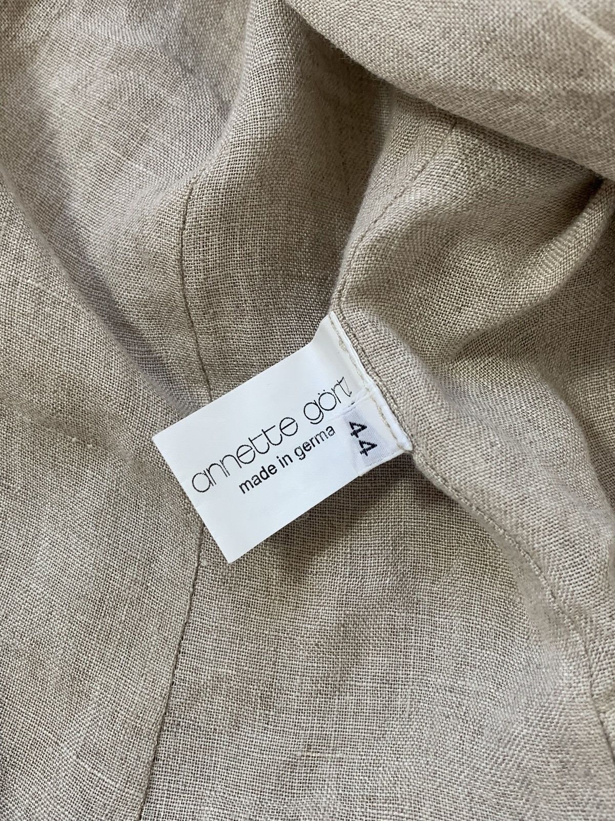Annette Gortz VINTAGE ANNETTE GORTZ AVANT GARDE FLAX CARDIGAN Size M / US 6-8 / IT 42-44 - 7 Thumbnail