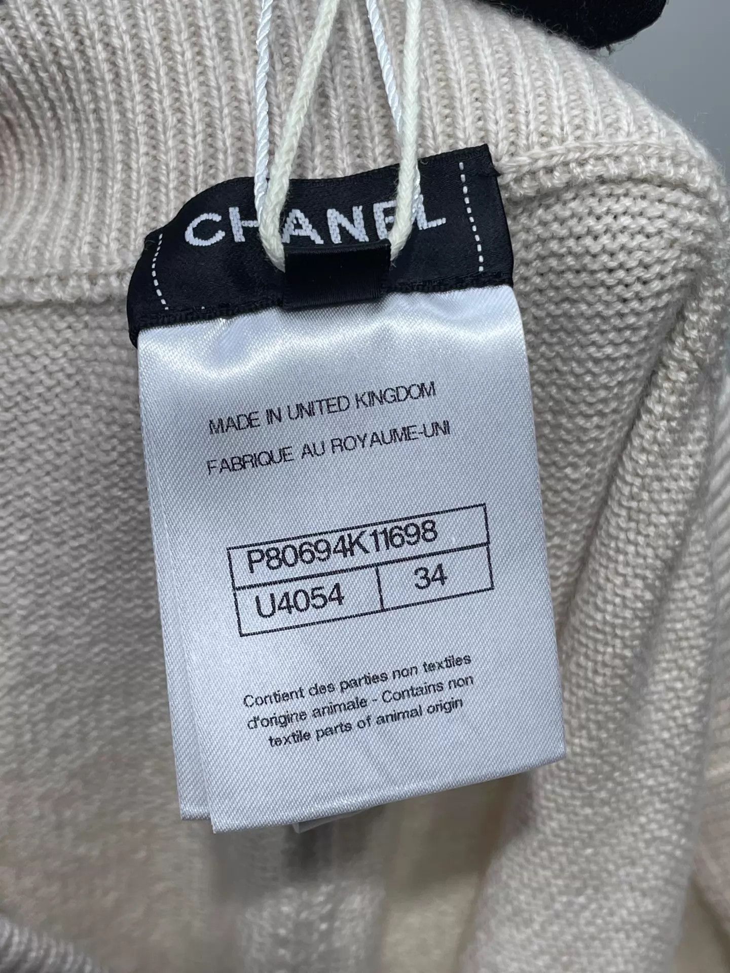 Chanel Chanel Cashmere Knit Trousers 34 New With Tags Size 25" / US 0 / IT 36 - 9 Thumbnail