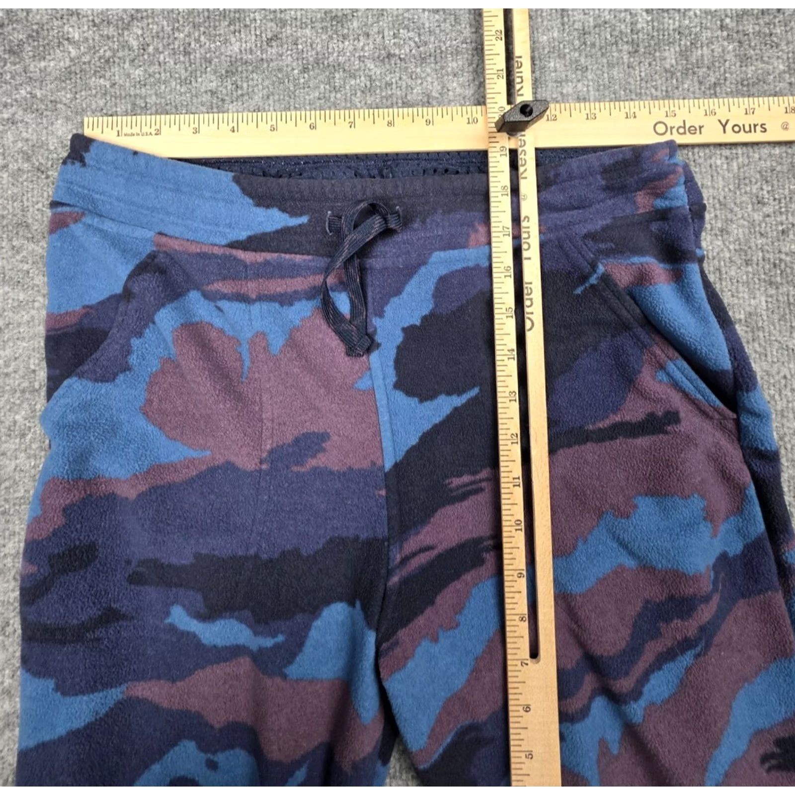 Patagonia Patagonia Snap-T Camo Fleece Joggers Pants Women's Medium Blue Jeans? Size 32" / US 10 / IT 46 - 4 Thumbnail