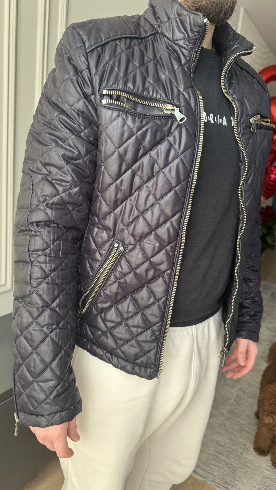 Dolce & Gabbana Dolce & Gabbana Leather Jacket Size US M / EU 48-50 / 2 - 5 Thumbnail