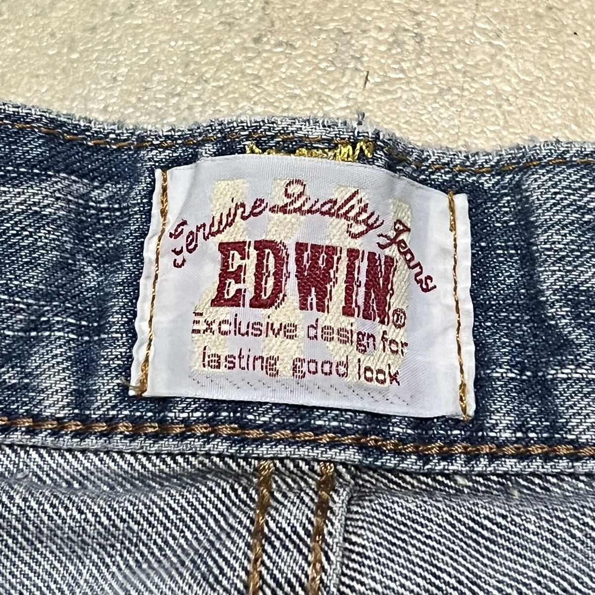 Edwin Edwin Exclusive Vintage Distressed Style Denim Jeans Size US 30 / EU 46 - 7 Thumbnail