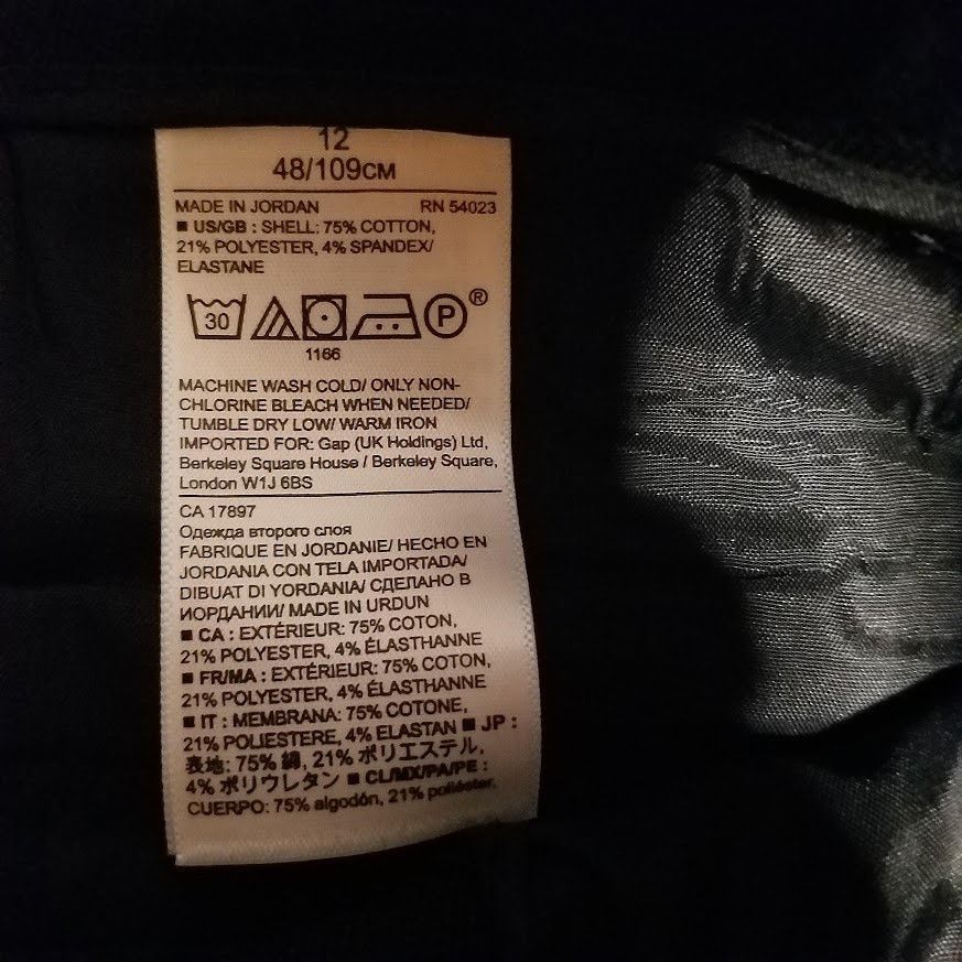 Banana Republic Banana Republic black chino city shorts sz 12 Size 34" / US 12 / IT 48 - 3 Thumbnail