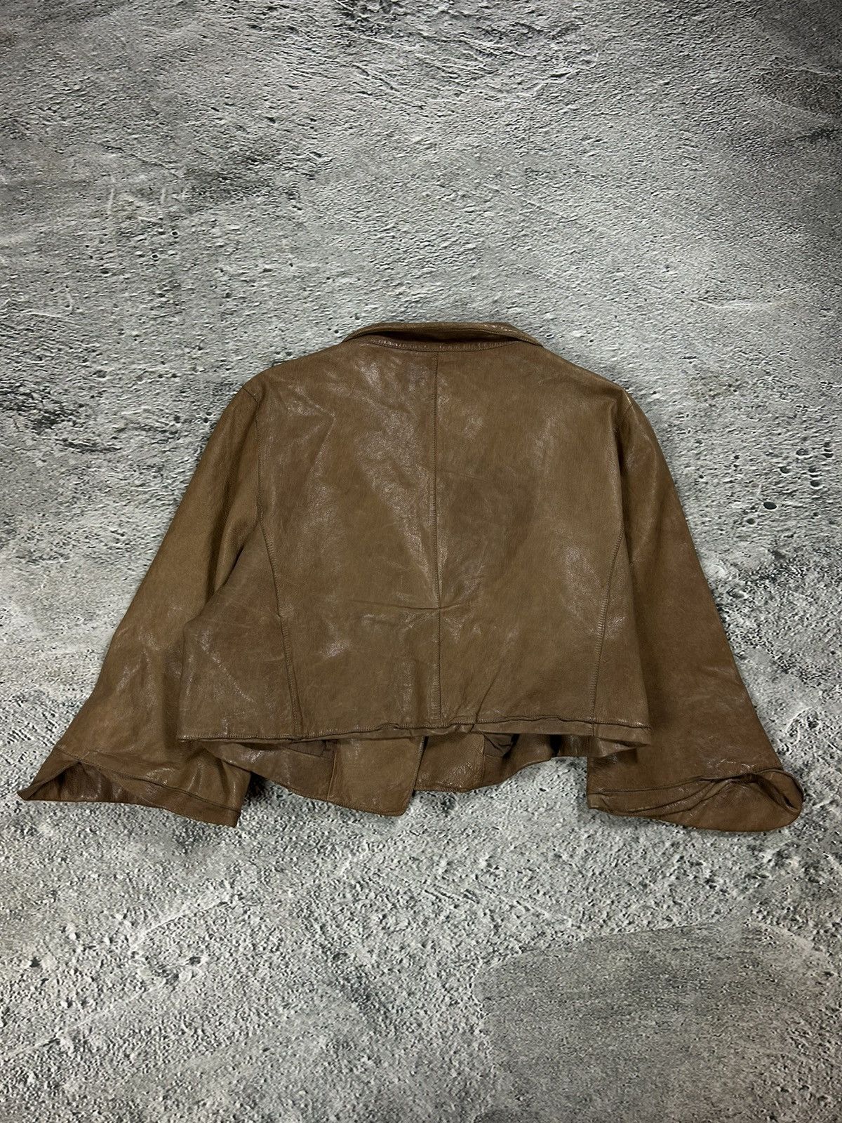 Marni Marni lamb leather jacket ramones brown Size M / US 6-8 / IT 42-44 - 9 Thumbnail