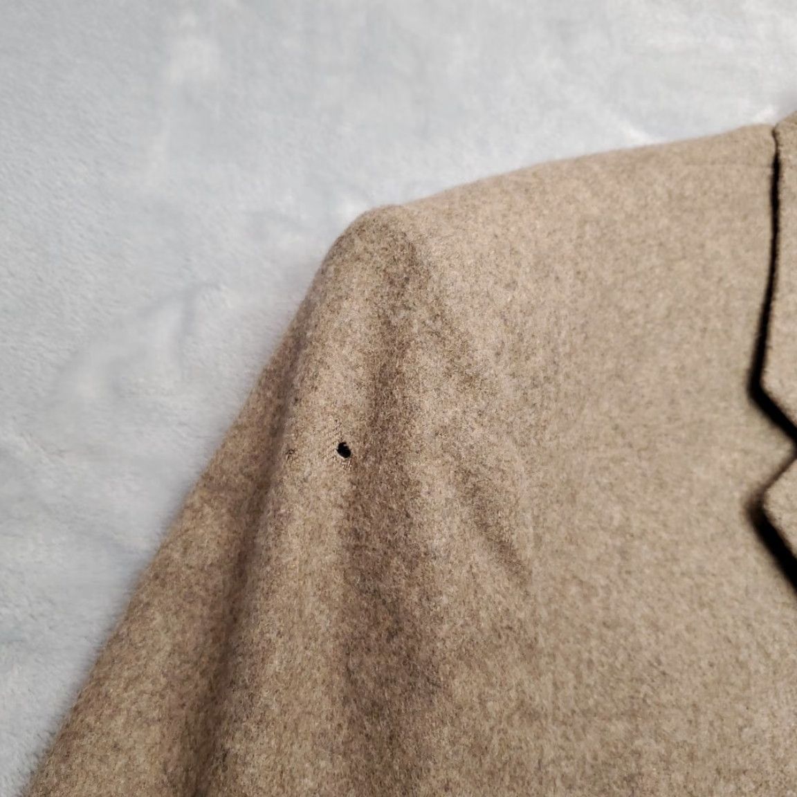 Oscar De La Renta Oscar de la Renta Jacket Mens 43R Wool Cashmere Tan Classic Sport Blazer Brown Shirt? Size 42R - 4 Thumbnail