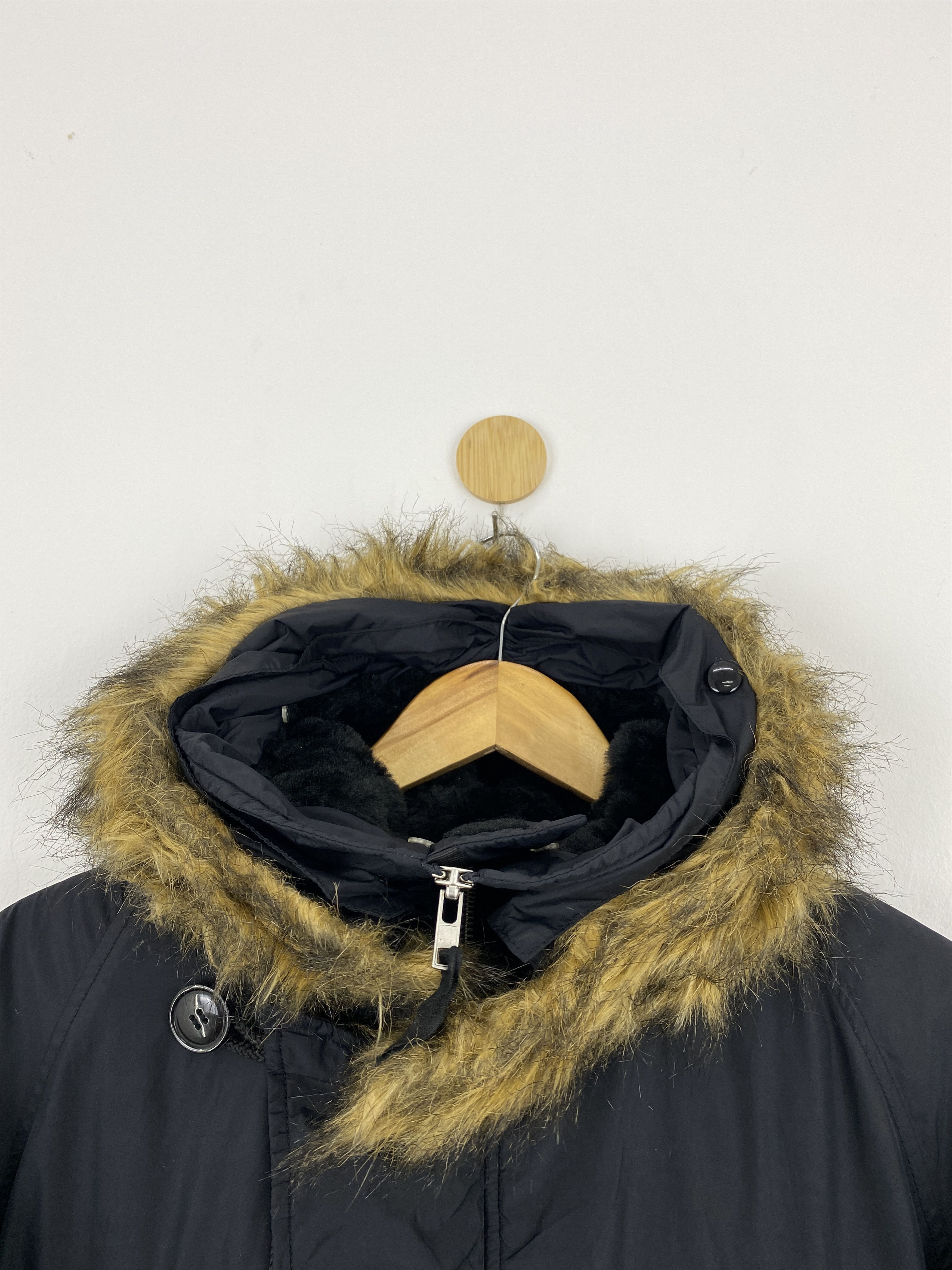 Alpha Industries Vintage Alpha Industries Bomber Hoodie Mohair Jacket J1725 Size US L / EU 52-54 / 3 - 10 Thumbnail