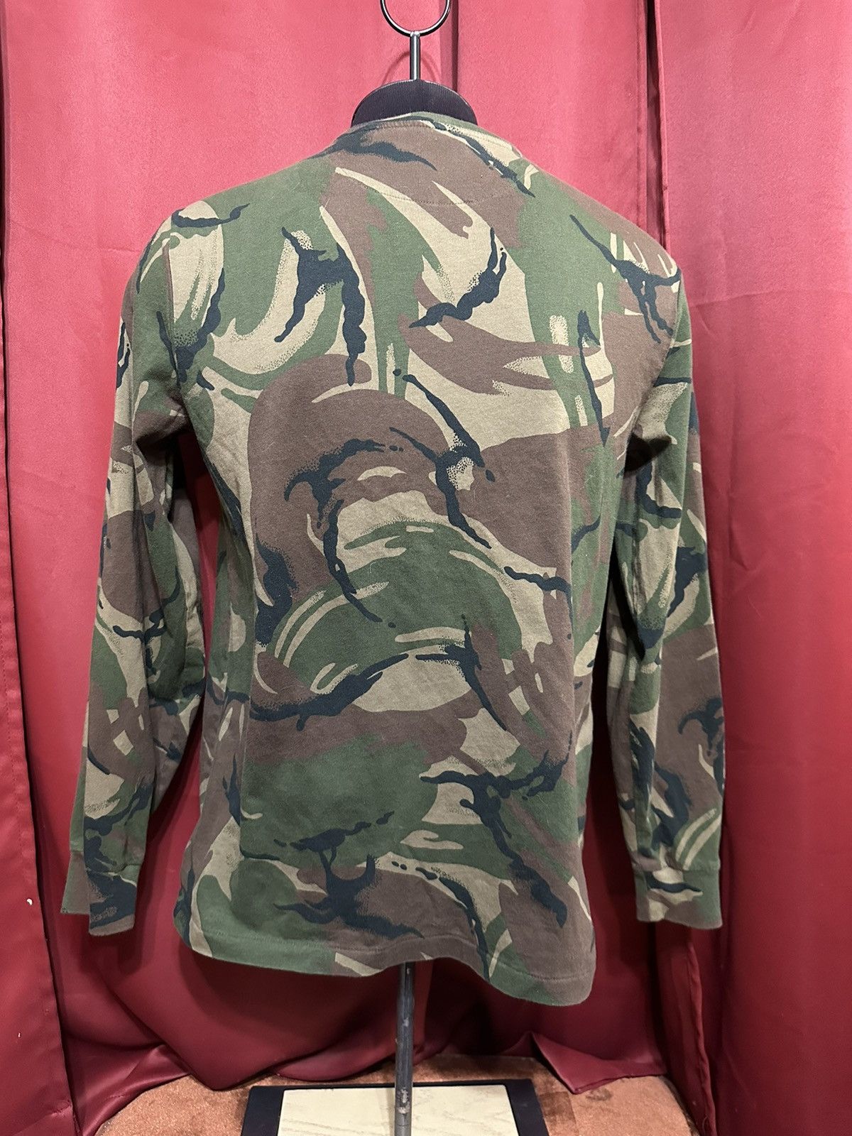 Polo Ralph Lauren × Ralph Lauren Ralph Lauren Polo Shirt Long Sleeve Camouflage Pocket Tee Size US M / EU 48-50 / 2 - 2 Thumbnail