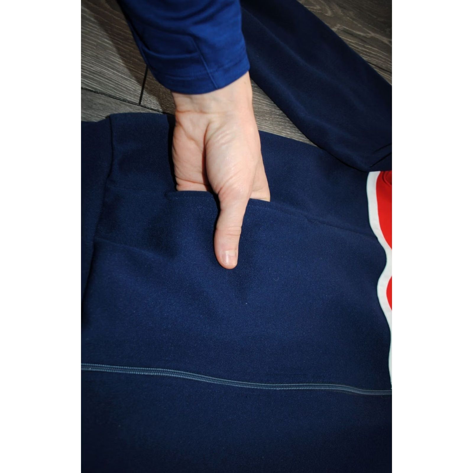 Adidas ADIDAS MENS VINTAGE 80S BLUE TRACK JACKET SIZE M Size US M / EU 48-50 / 2 - 6 Thumbnail