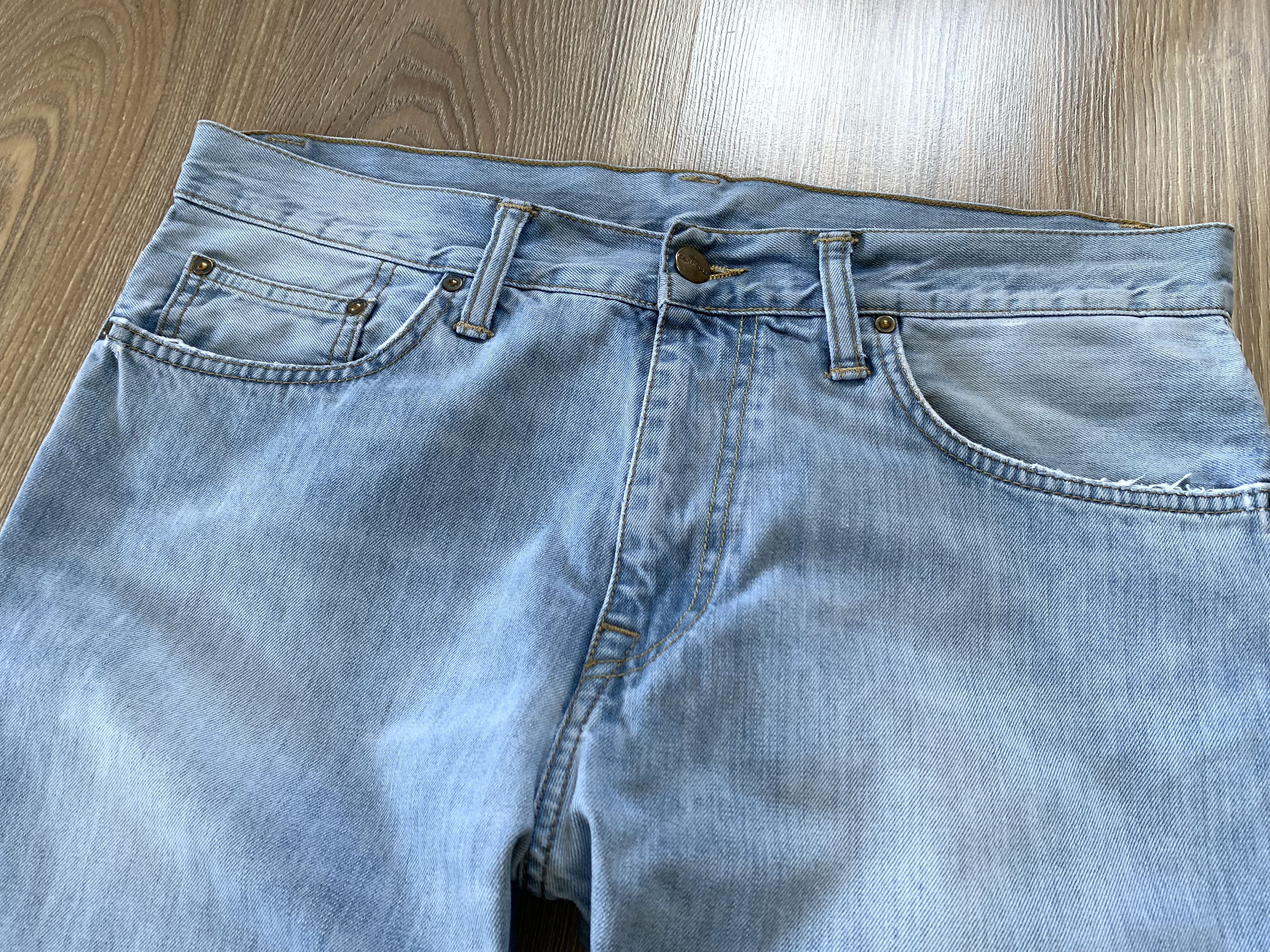 Carhartt Vintage Carhartt Davies Pant Light Blue Jeans Size US 31 - 4 Thumbnail