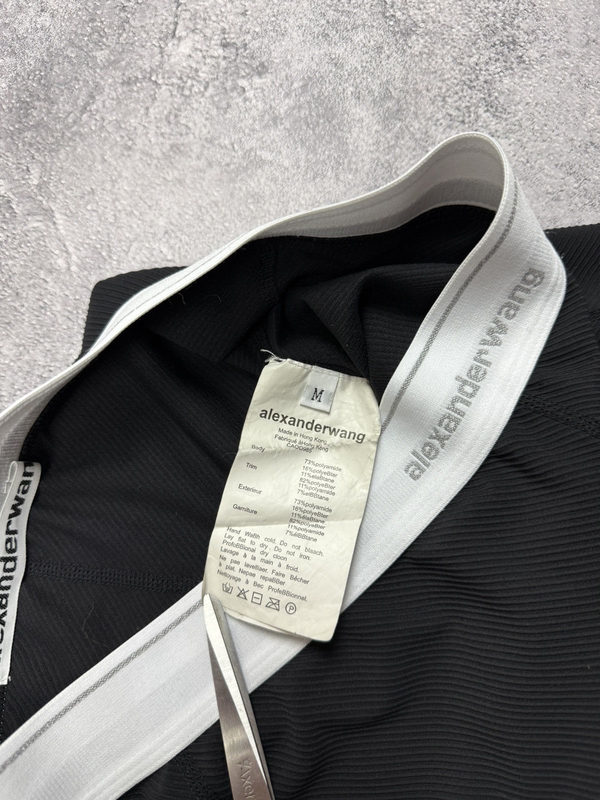 Alexander Wang Alexander Wang Black Leggings Stretch Trousers Pants Size M Size 28" / US 6 / IT 42 - 10 Thumbnail