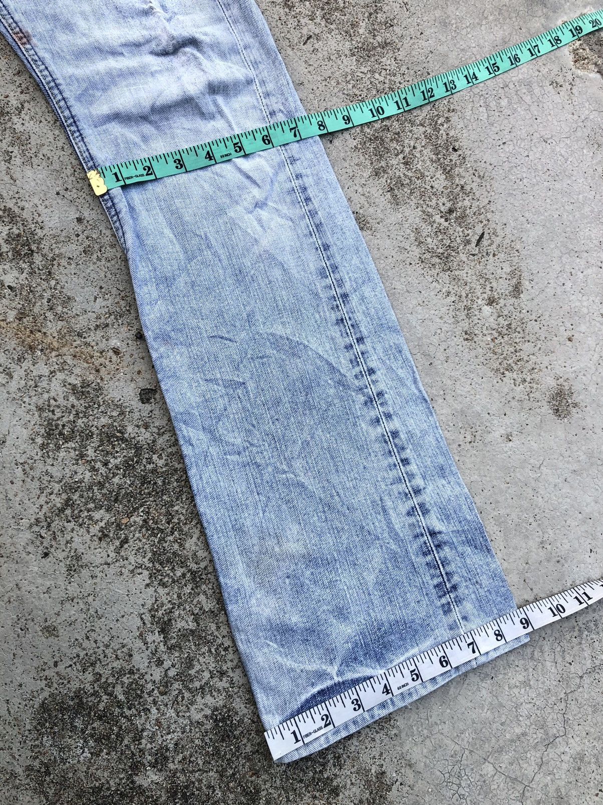 Lee FLARED DISTRESSED DENIM BY LEE Size US 30 / EU 46 - 8 Thumbnail