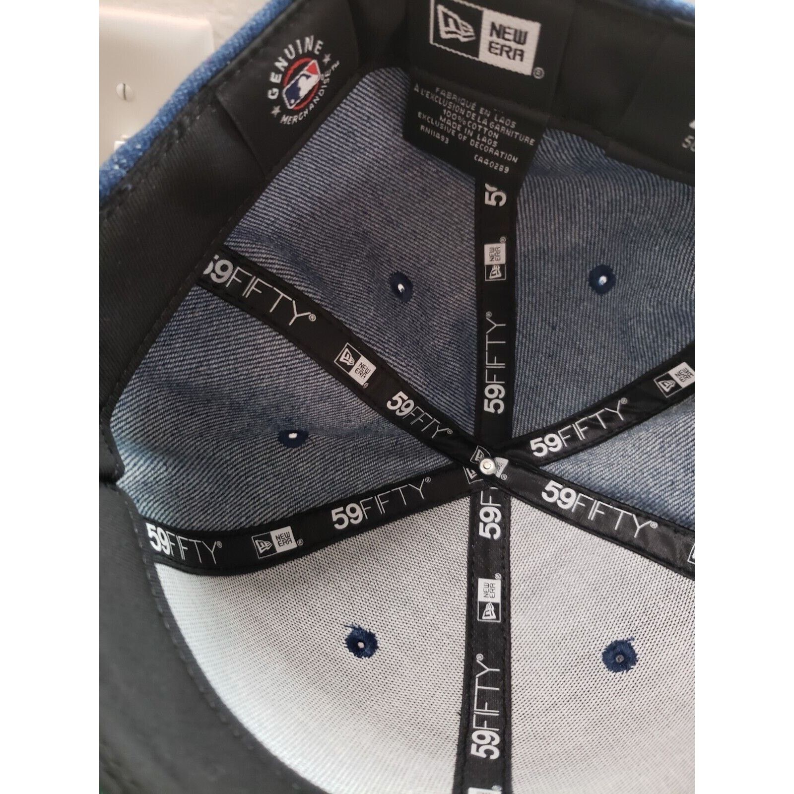 New Era Los Angeles Dodgers Hat 1980 ASG Denim 7 3/8 5950 New Era Size ONE SIZE - 7 Thumbnail