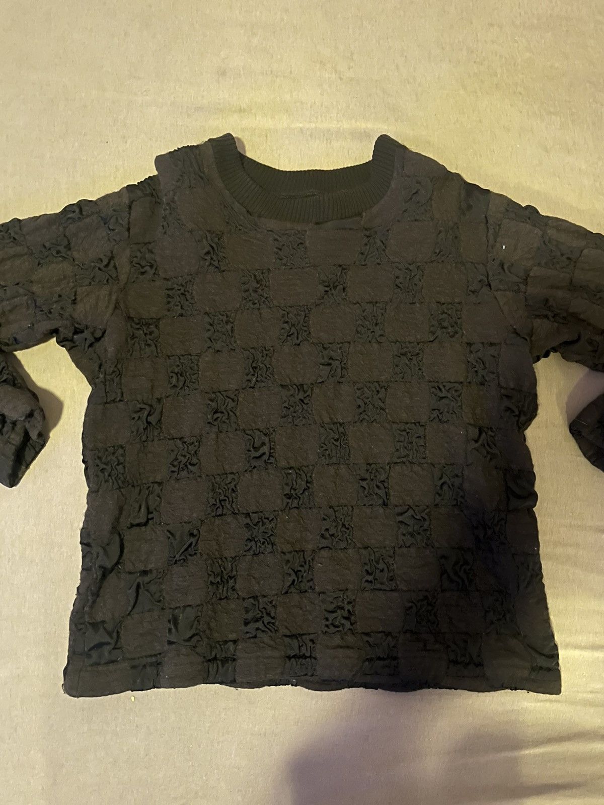 Yohji Yamamoto Y’s for Men Yohji Yamamoto Textured Knit Top Size S Size US S / EU 44-46 / 1 - 3 Thumbnail