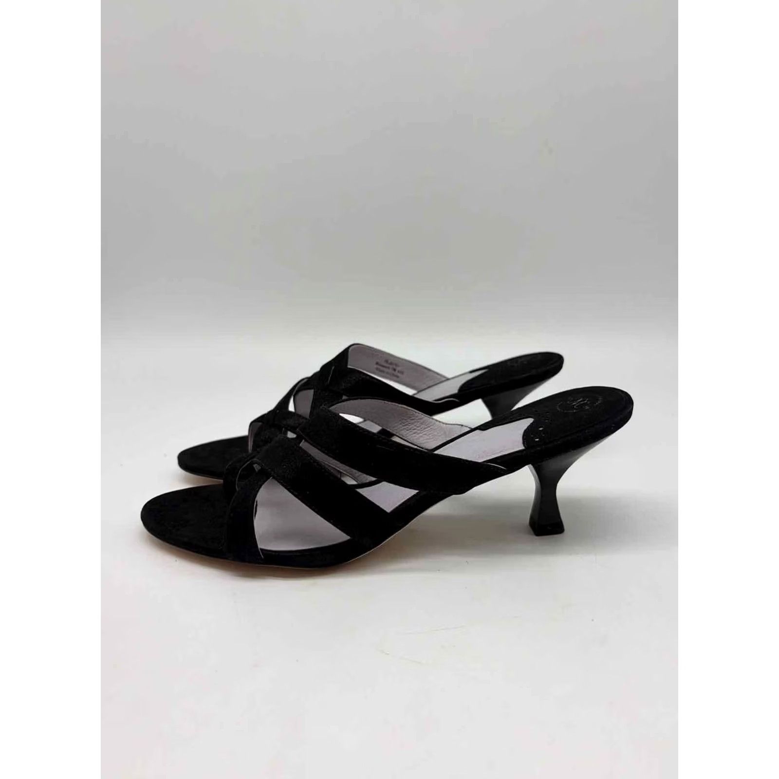Johnston & Murphy Johnston & Murphy Black Slide Heels Size 7 Size US 7 / IT 37 - 2 Thumbnail