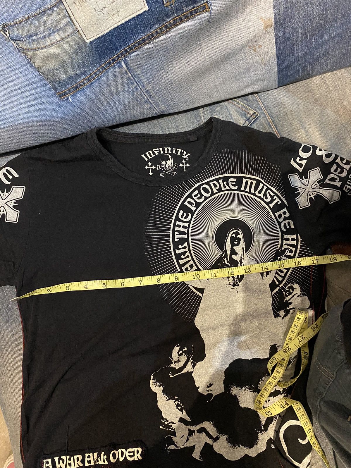 14th Addiction × Beauty Beast × Le Grande Bleu (L.G.B.) japanese brand infinity love & peace cross poem ifsx lgb ch Size US S / EU 44-46 / 1 - 3 Thumbnail