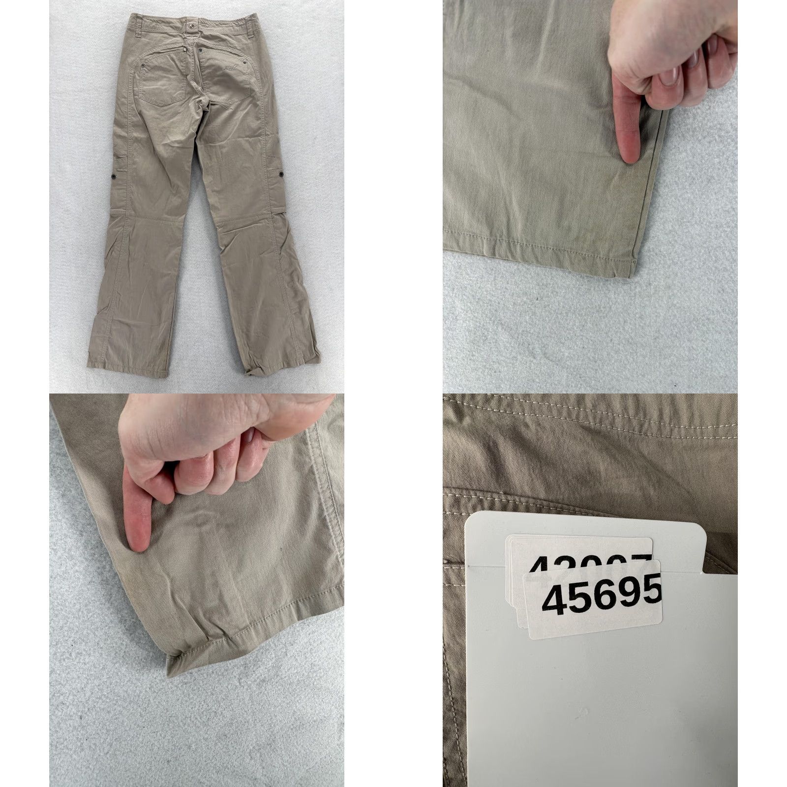 Vintage Kühl Legendary Pants Womens 4 Regular Khaki Hiking Outdoor Straight Leg Trail Pants Size 27" / US 4 / IT 40 - 10 Thumbnail
