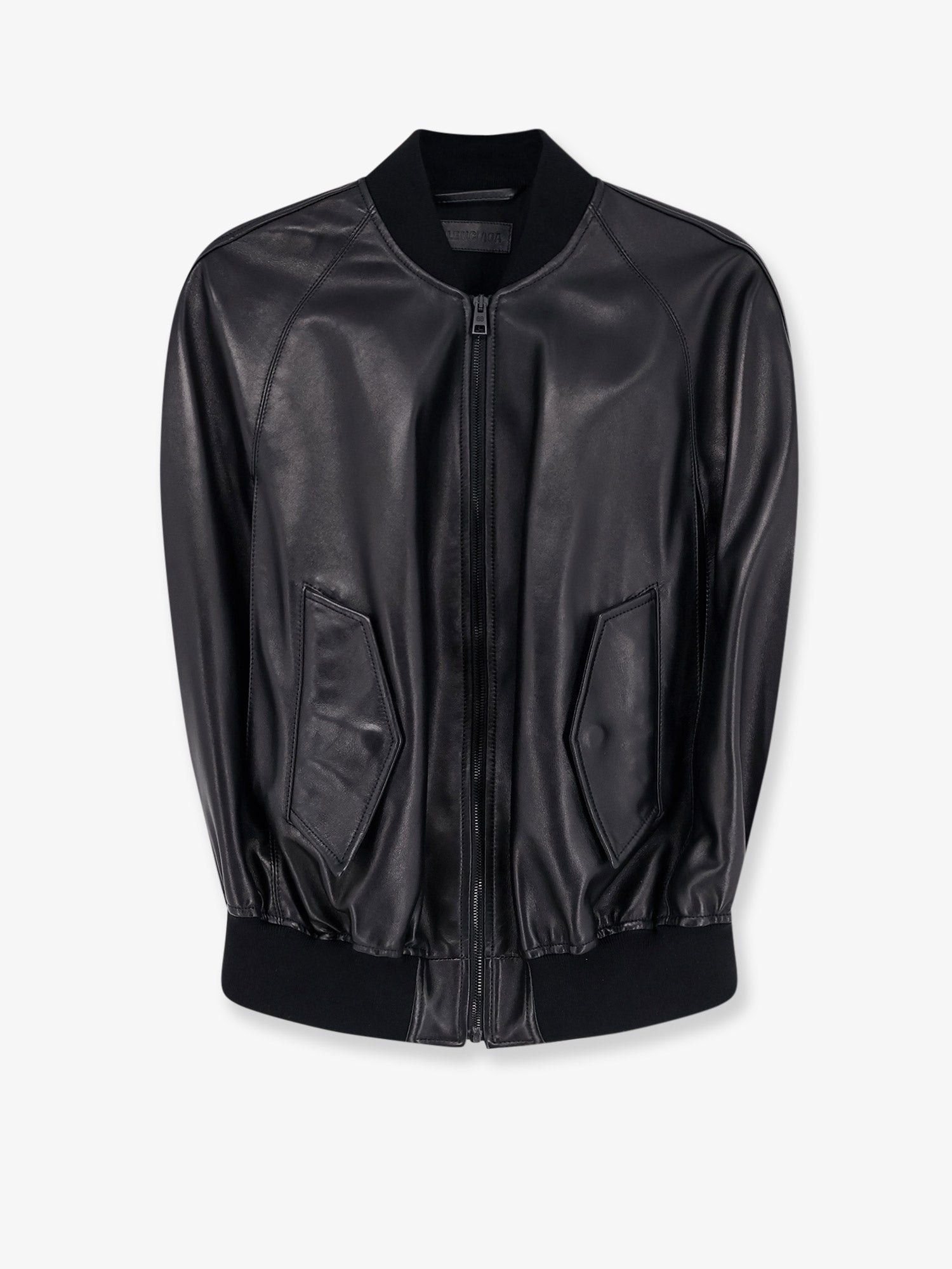 Balenciaga Sleeveless Leather Jacket Size S / US 4 / IT 40 - 1 Thumbnail