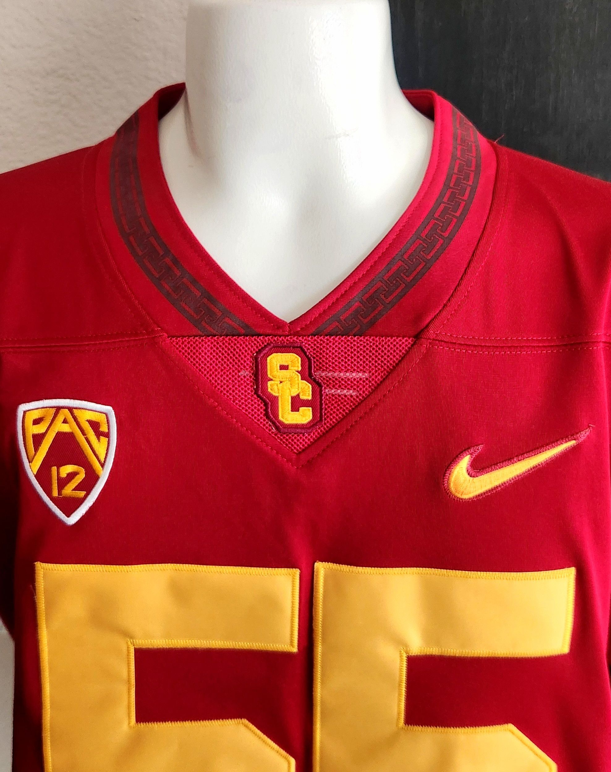 Nike USC Trojans Nike Vintage Junior Seau #55 Vtg 90s NCAA Pack10 Size US M / EU 48-50 / 2 - 7 Thumbnail