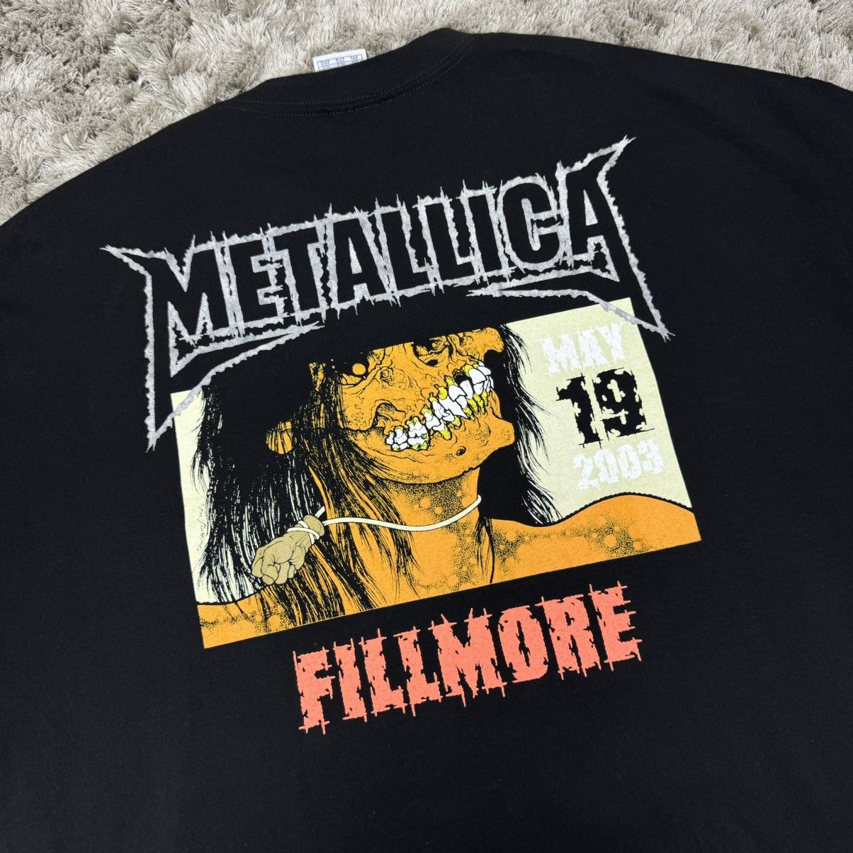 Vintage 2003 Metallica St Anger 19th Tour Tee T - Shirt