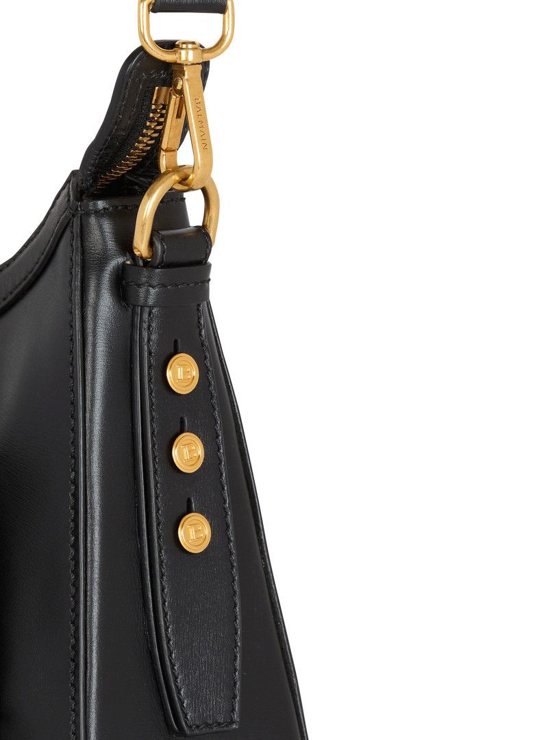 Balmain o1s1wg111225 Size:OS/B-Buzz Hobo Bag in Black Size ONE SIZE - 6 Thumbnail