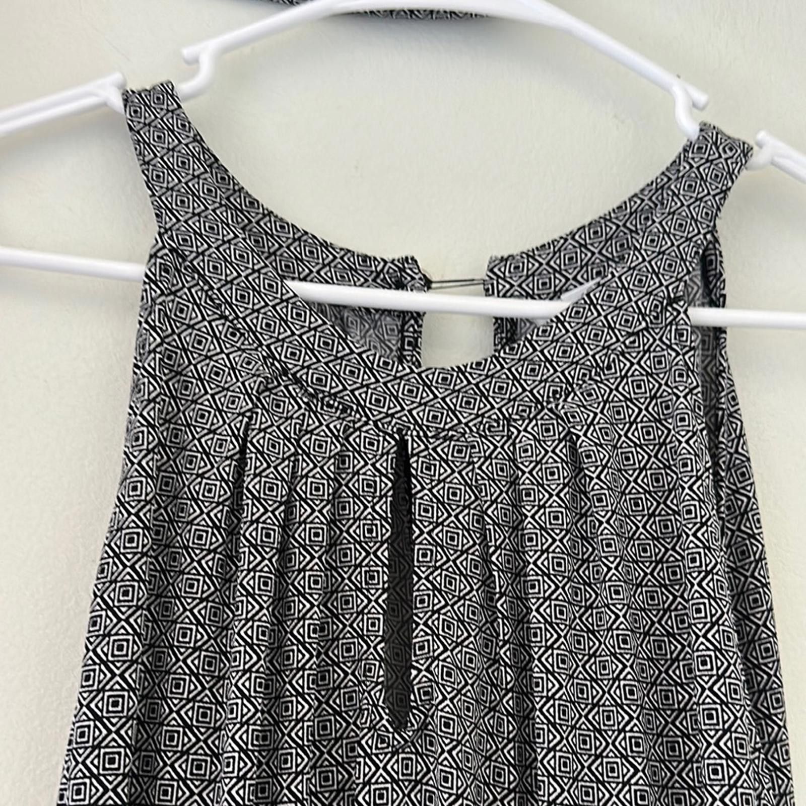 Designer New York & Company Gray Halter Pleated Jumpsuit Size 28" / US 6 / IT 42 - 4 Thumbnail
