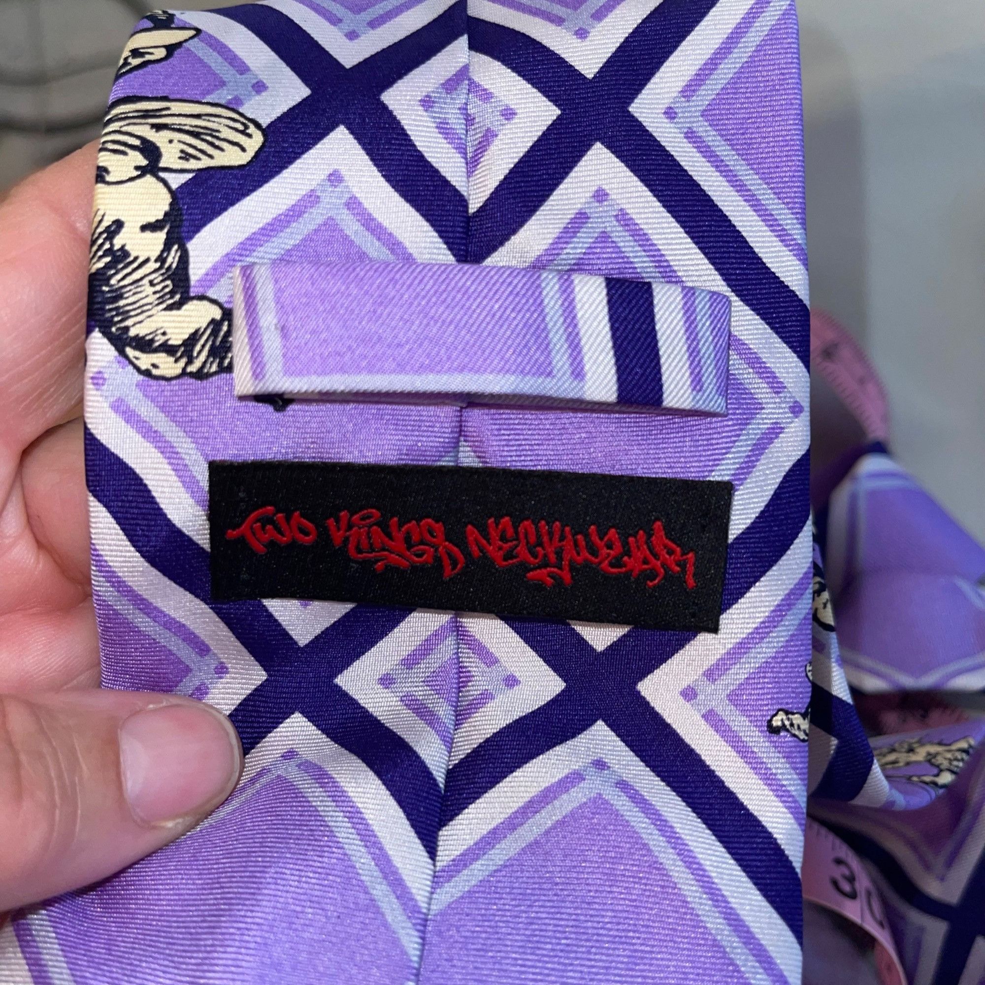 Other Two Kings Neckwear Mens Tie One Size Purple Size ONE SIZE - 6 Thumbnail