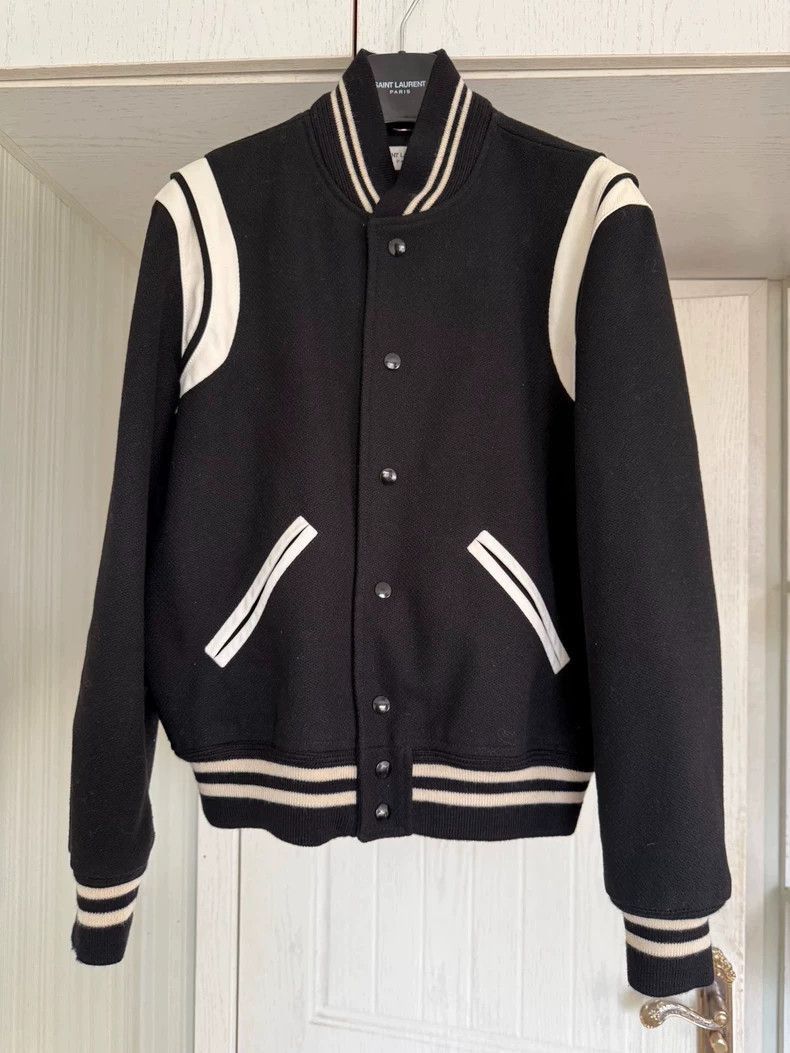 Saint Laurent Paris Saint Laurent Paris Classic baseball jacket-2506 Size US M / EU 48-50 / 2 - 1 Thumbnail