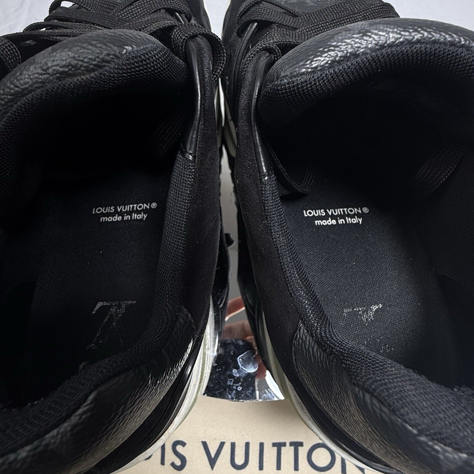 Louis Vuitton Louis Vuitton LV Trainer Low 'Black Monogram' Sneakers 9 US Size US 9 / EU 42 - 7 Thumbnail