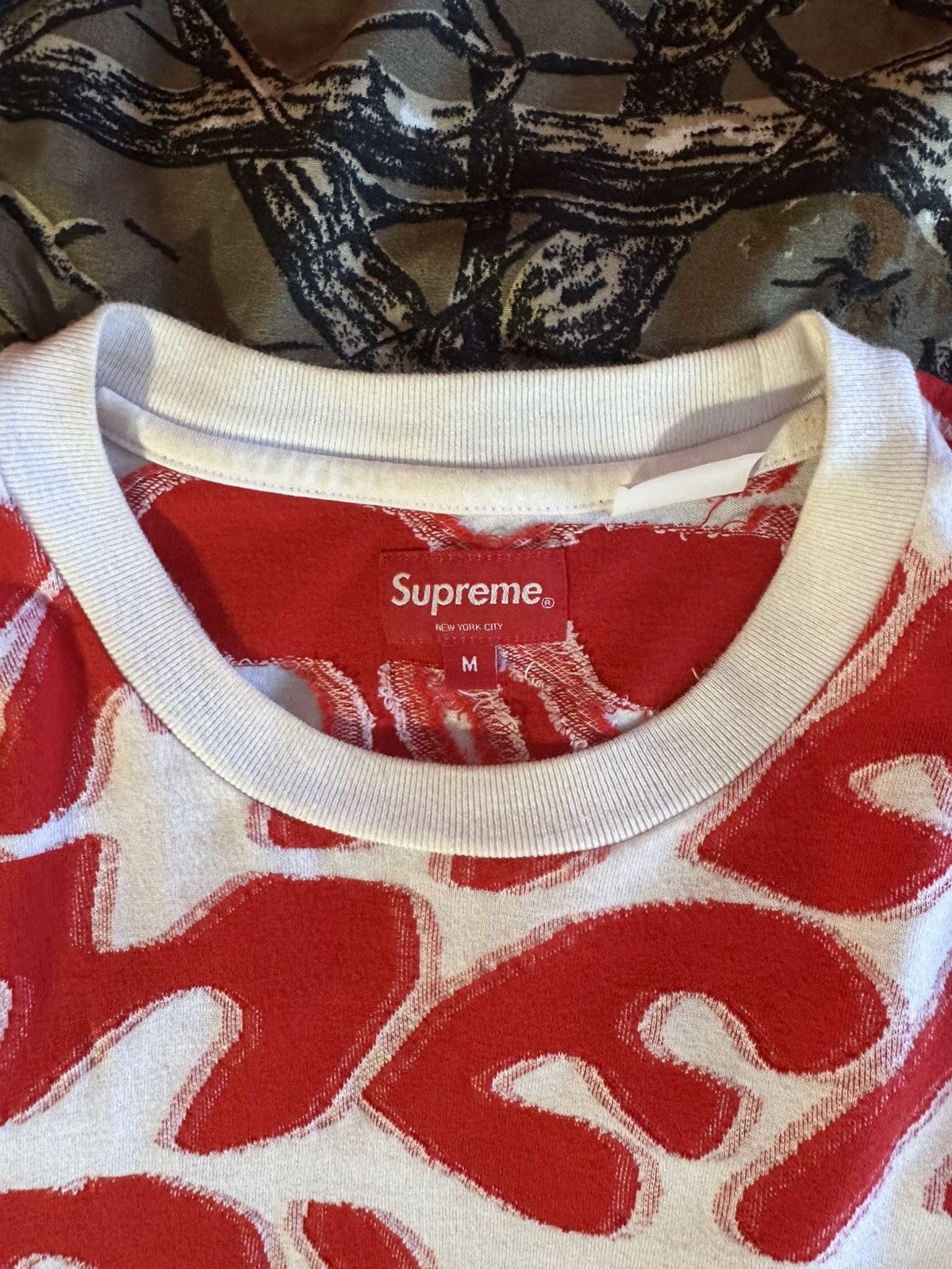 Supreme supreme all over print shirt Size US L / EU 52-54 / 3 - 3 Thumbnail