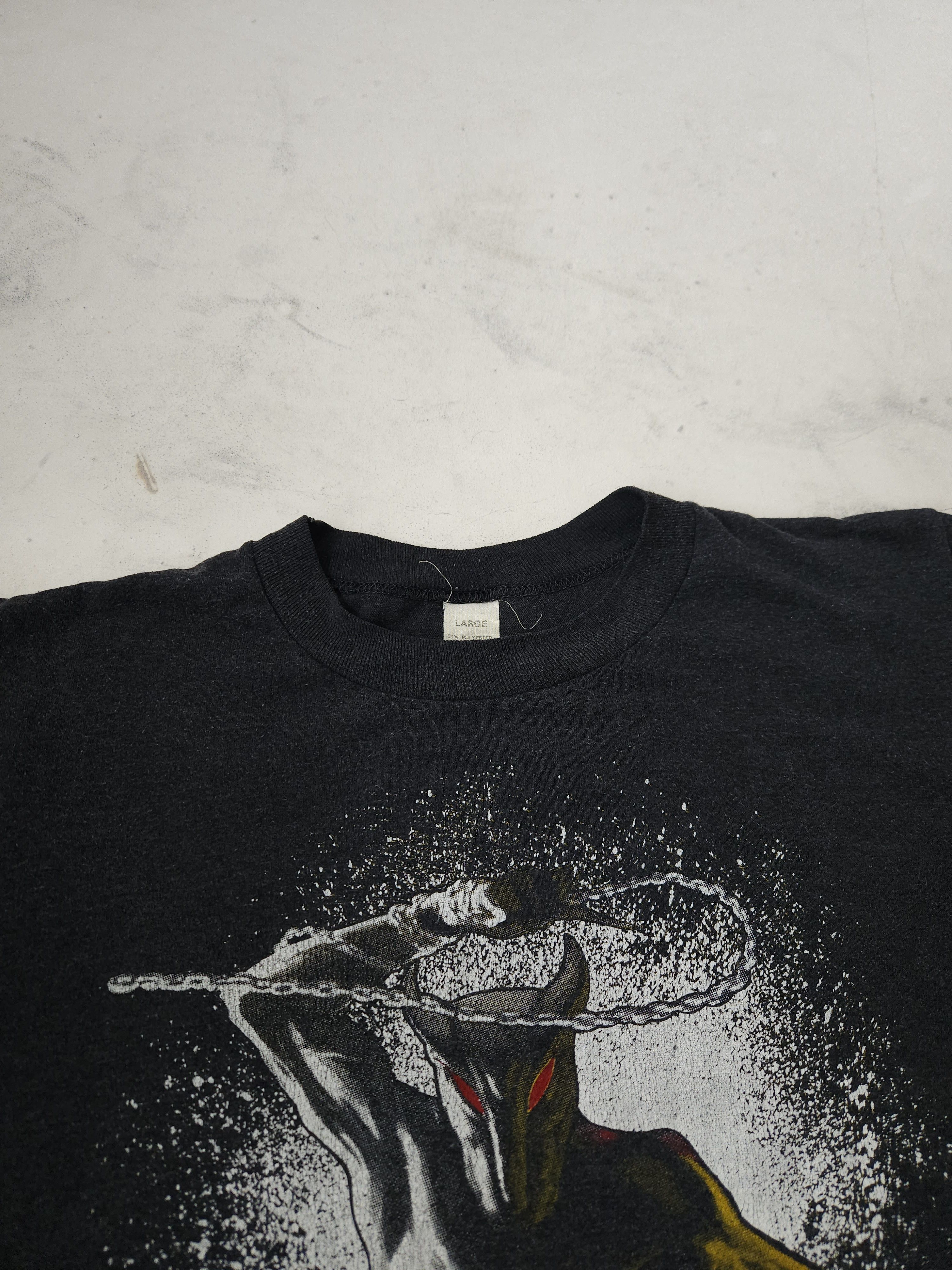 Band Tees × Vintage Vintage 1983 dio holy diver monsters of rock tee Size US L / EU 52-54 / 3 - 6 Thumbnail