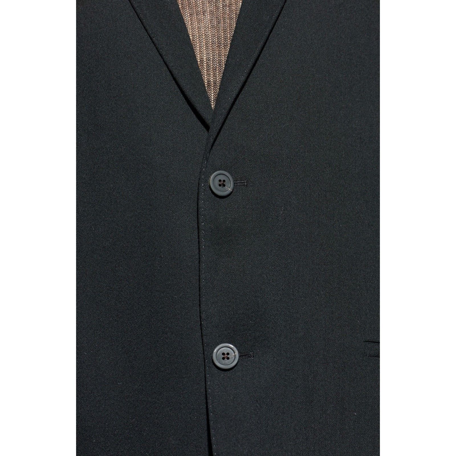 Rick Owens RICK OWENS Temple Black Wool Blazer Jacket New & Authentic ( Size US M / EU 48-50 / 2 - 2 Thumbnail