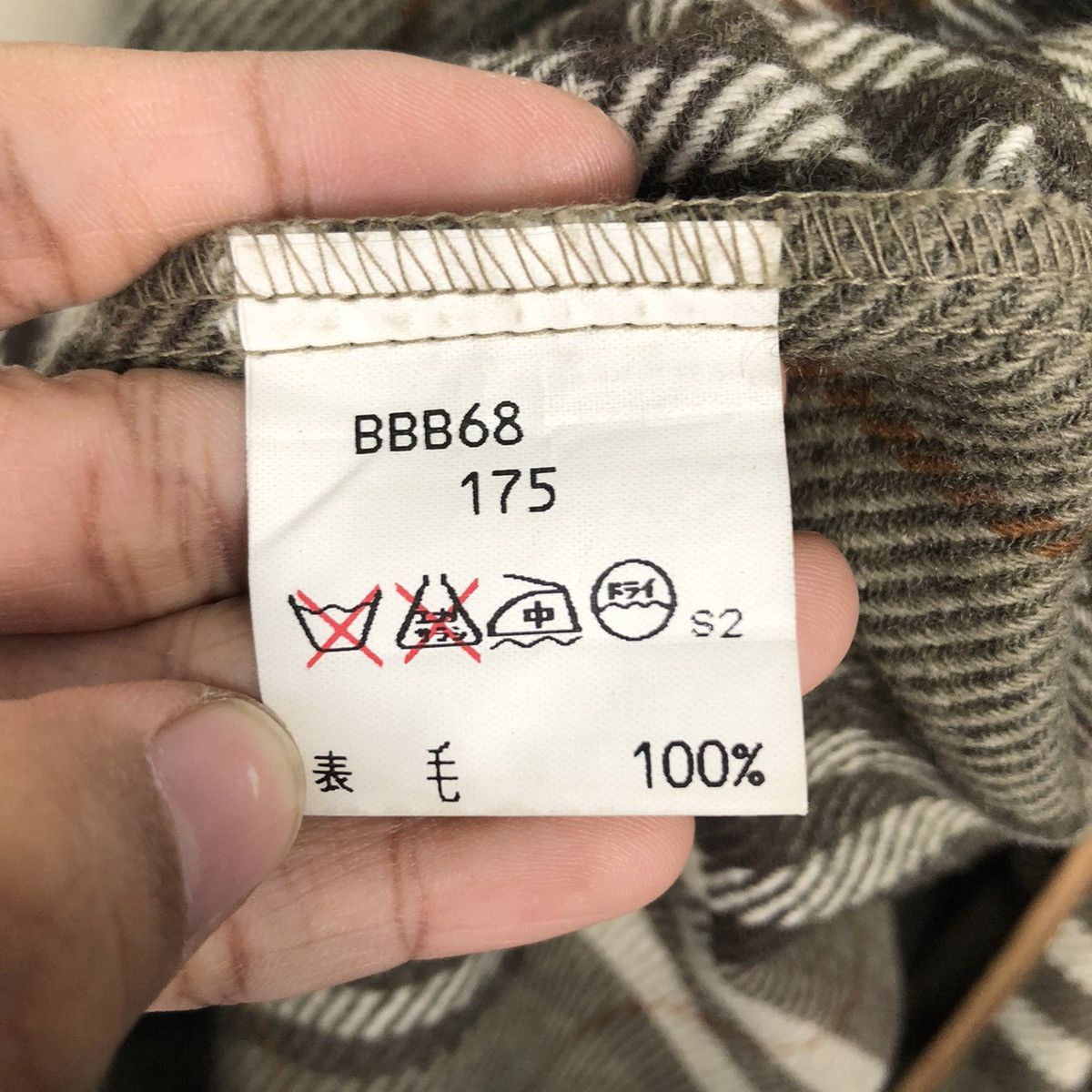 Burberry 📌Vintage Long Jacket Burberrys Nova Check Blanket Tartan Size US M / EU 48-50 / 2 - 20 Thumbnail