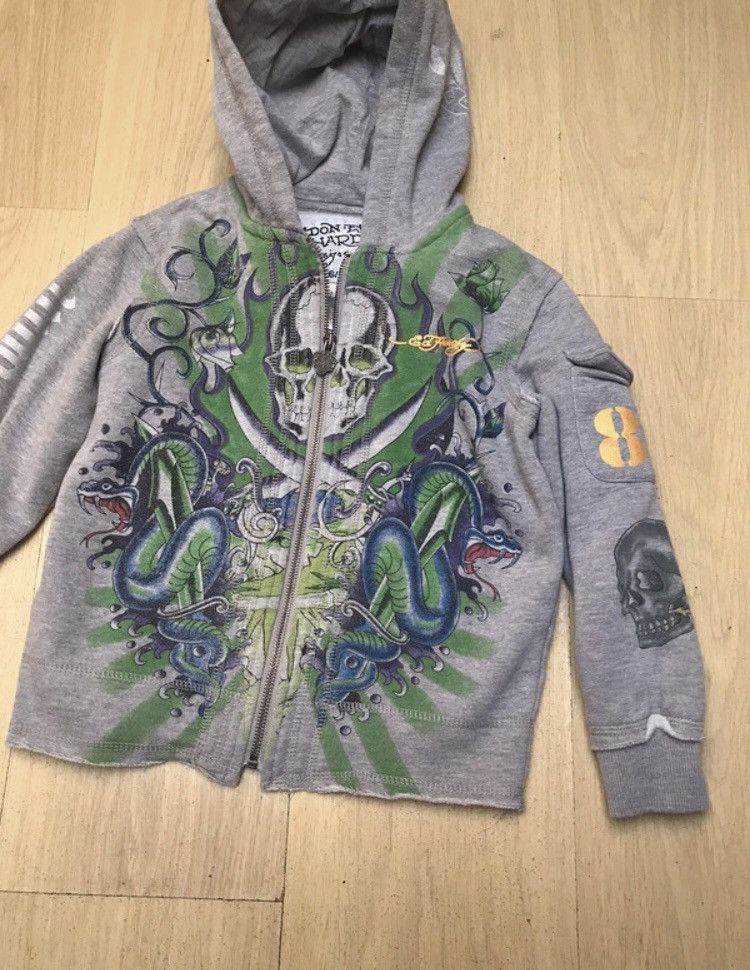 Ed Hardy Ed hardy made in usa vintage 90s archive bulldog very rare Size XXS / US 00 / IT 34 - 4 Thumbnail