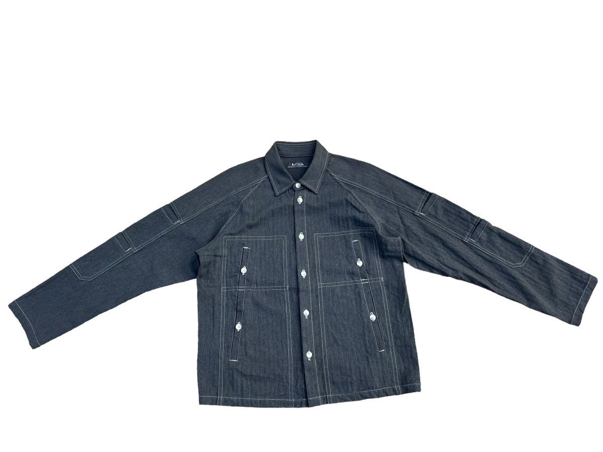 Y's for Men × Yohji Yamamoto Archive Yohji Yamamoto LQ HBT Salt & Pepper Tactical Jacket Size US L / EU 52-54 / 3 - 2 Thumbnail