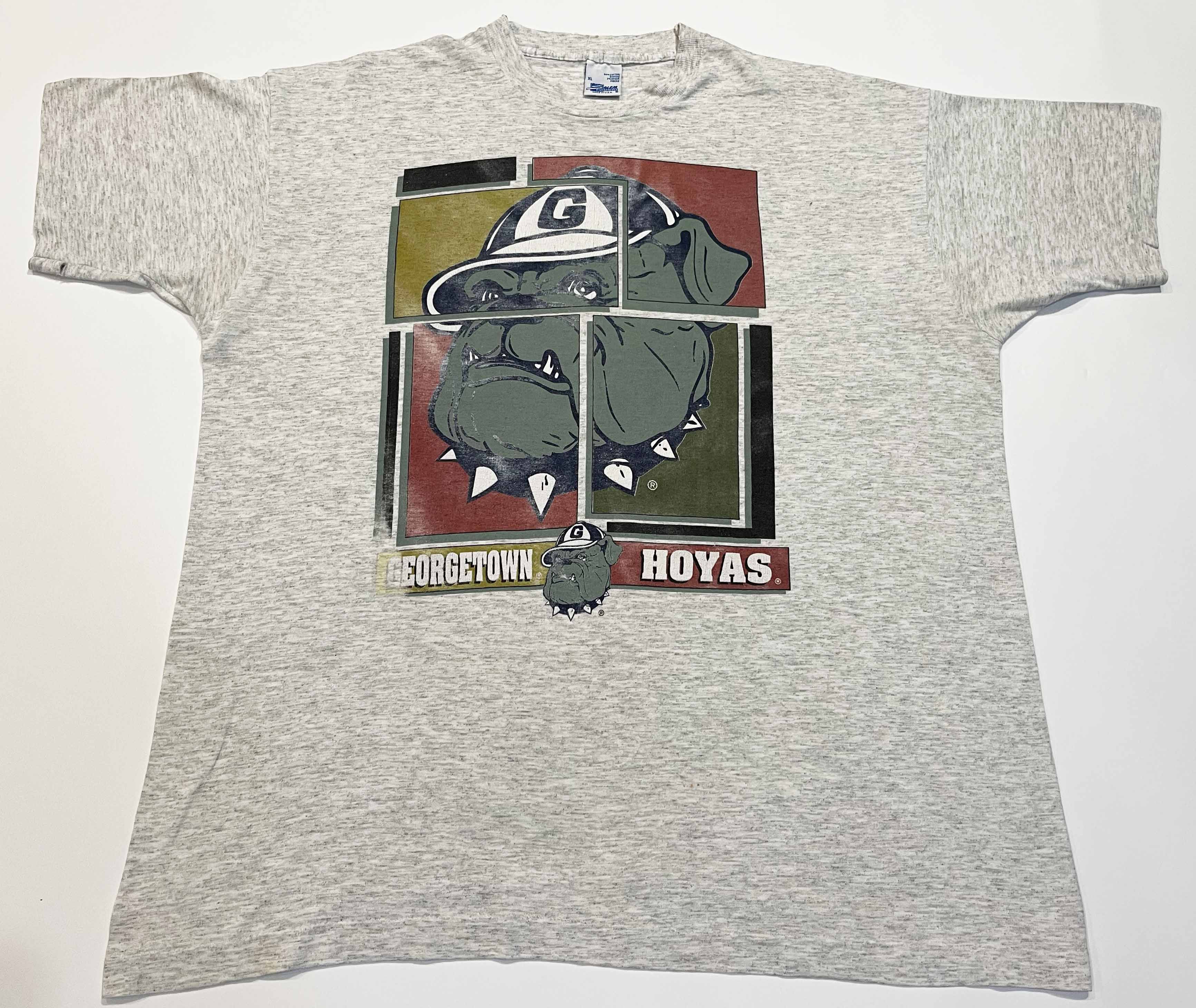 NCAA × Salem Sportswear × Vintage Vintage Salem NCAA Georgetown Hoyas T-Shirt Size US XL / EU 56 / 4 - 1 Thumbnail